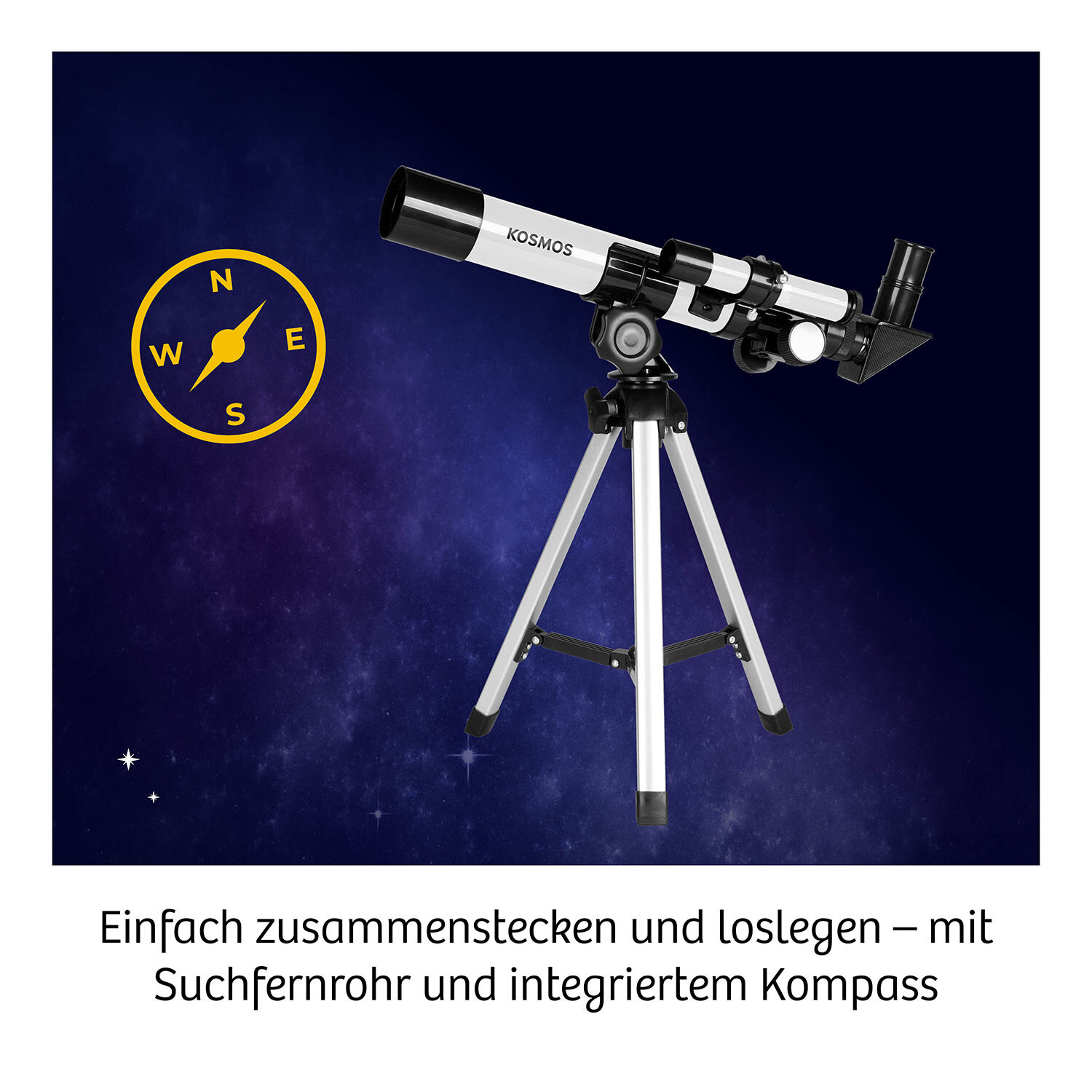 Entdecker-Teleskop, Experimentierkasten