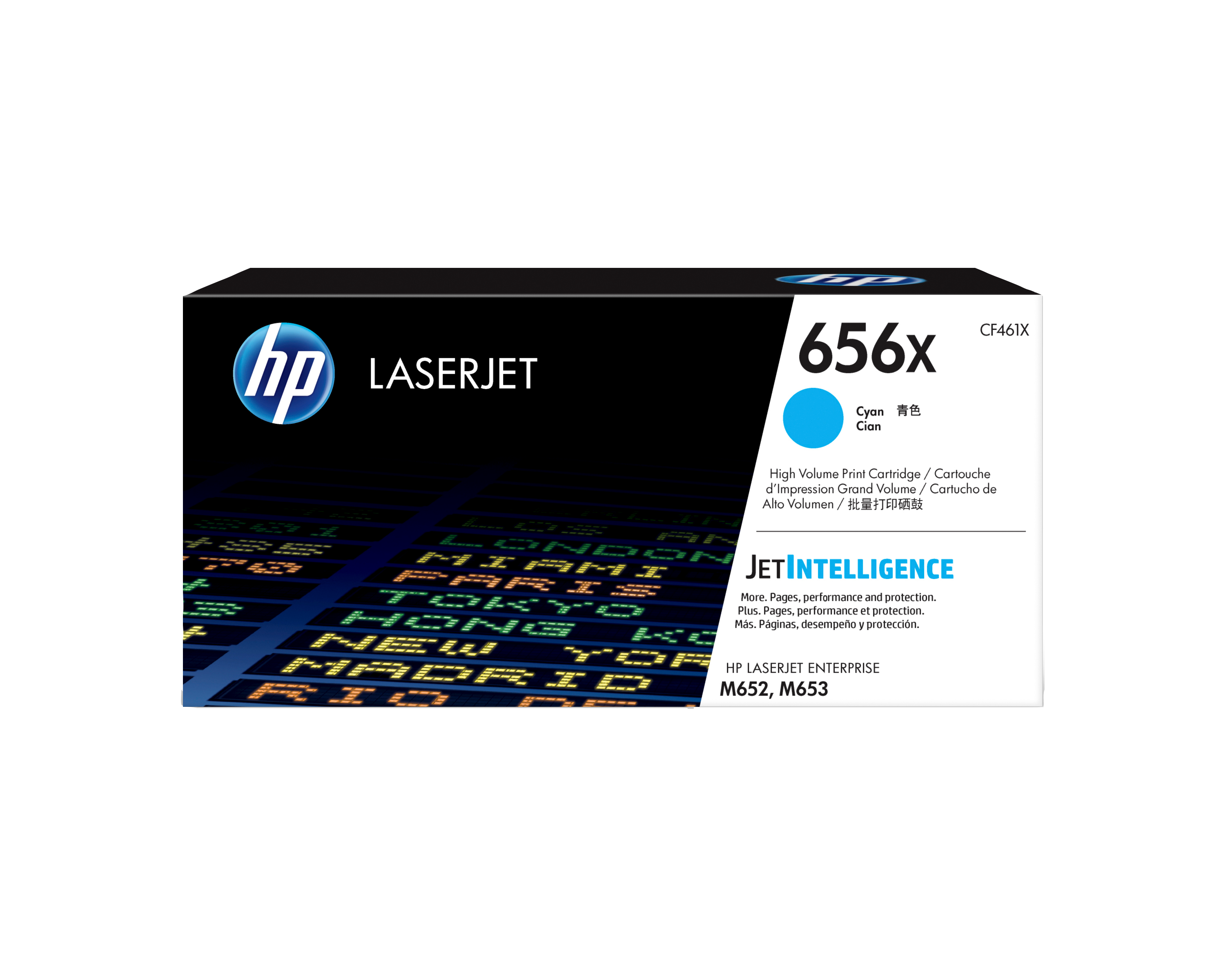 HP 656X (CF461X) cyan Tonerkartusche