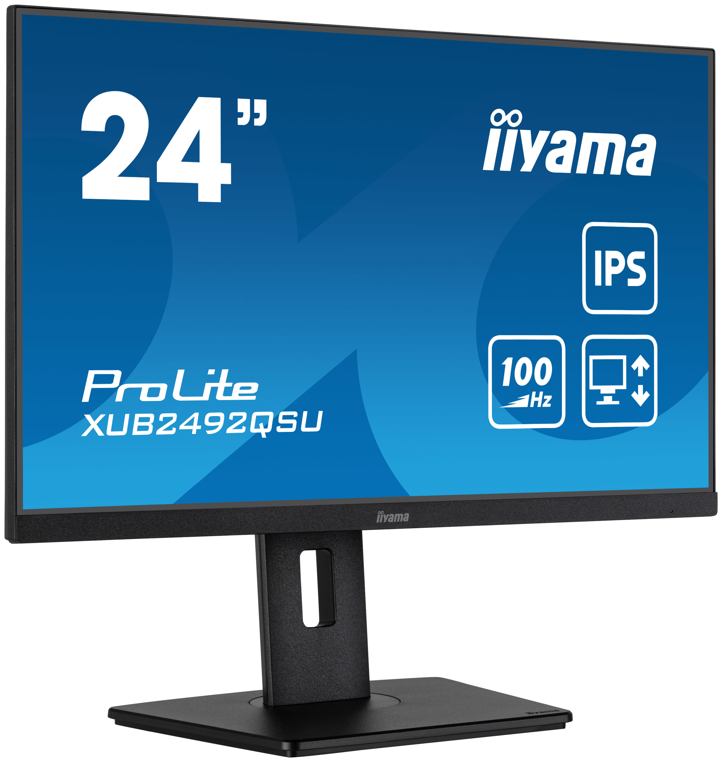 IIYAMA 60,5cm (23,8) XUB2492QSU-B1 16:9 HDMI+DP+USB Lift retail