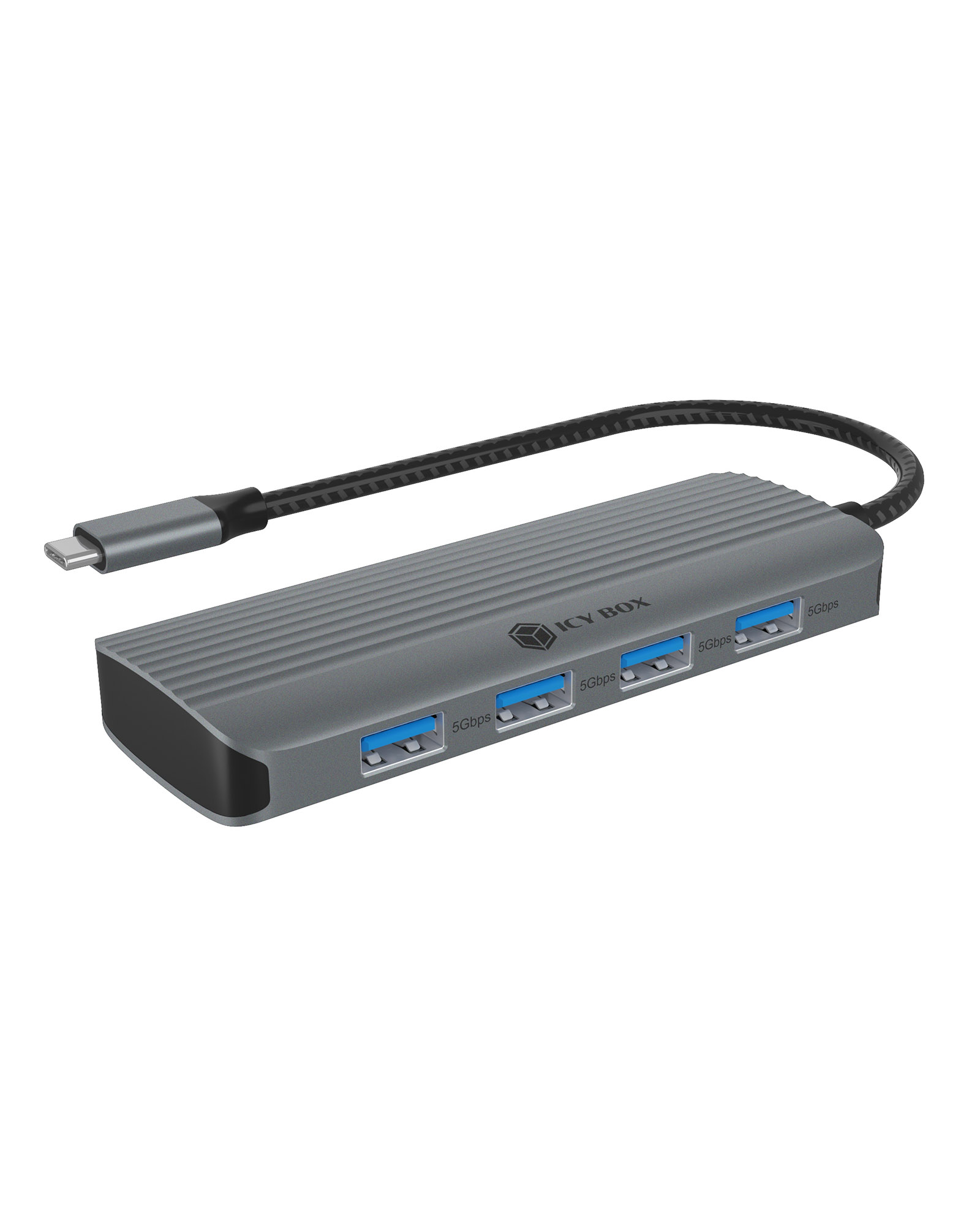 Dockingstation IcyBox 6 in 1 1xHDMI 4K60Hz, 4x USB-A