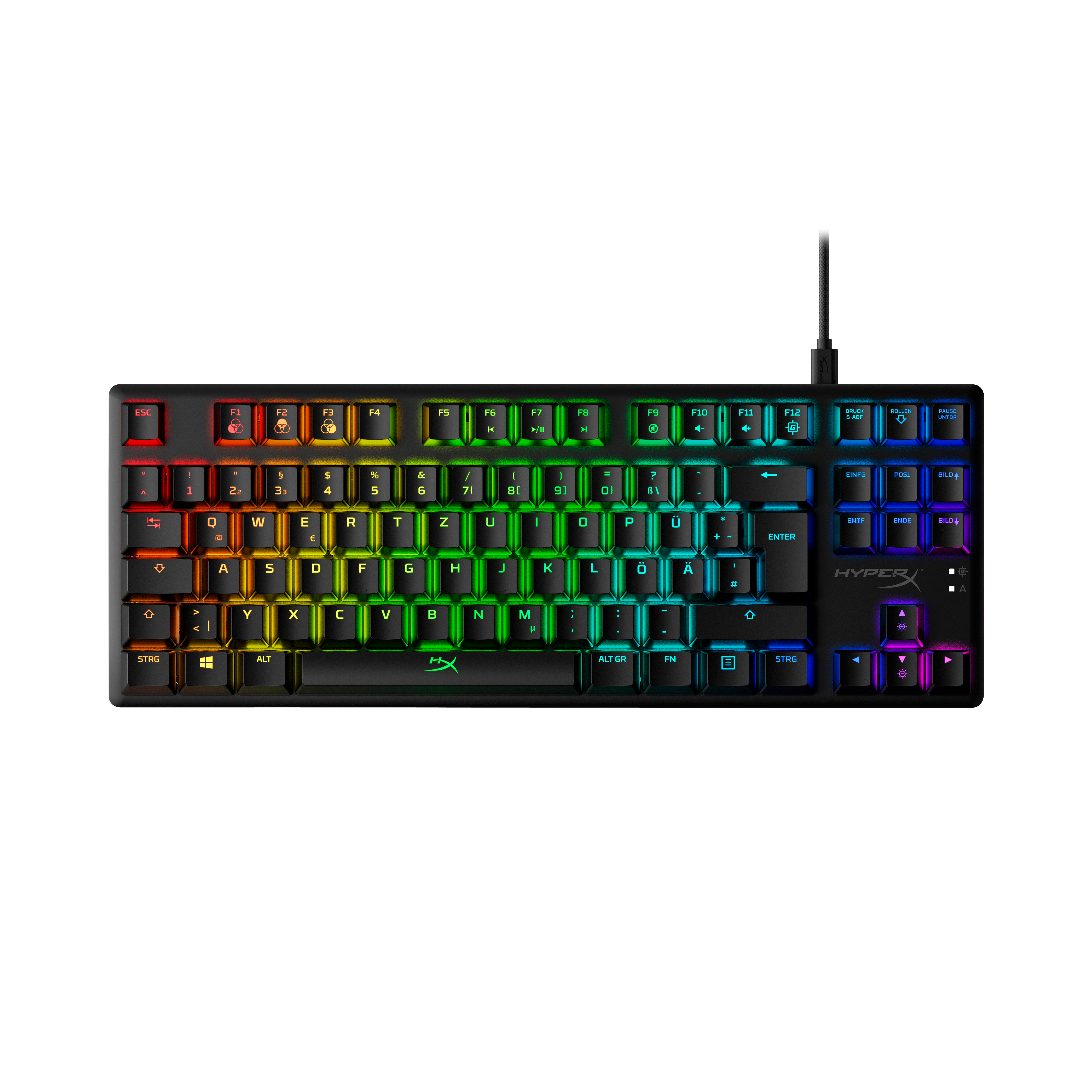 HP HyperX Alloy Origins Core Mechanical Gaming Keyboard HX Red DE Layout (P)