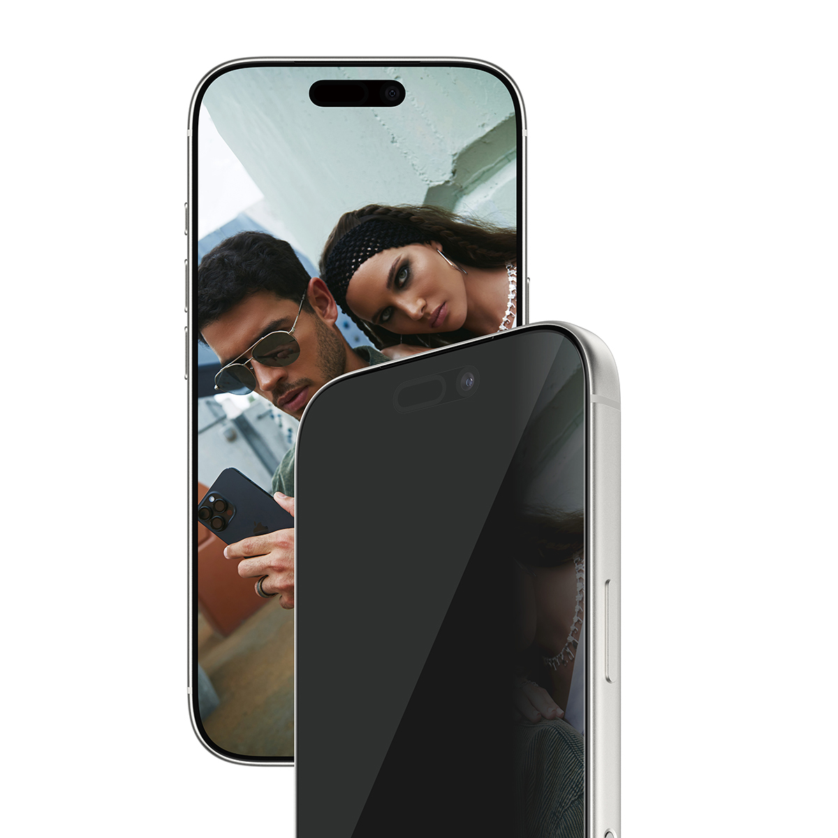 SAFE. BY PRIVACY SCREEN PROTECT ULTRA-WIDE FIT W. EASYALIGNER
