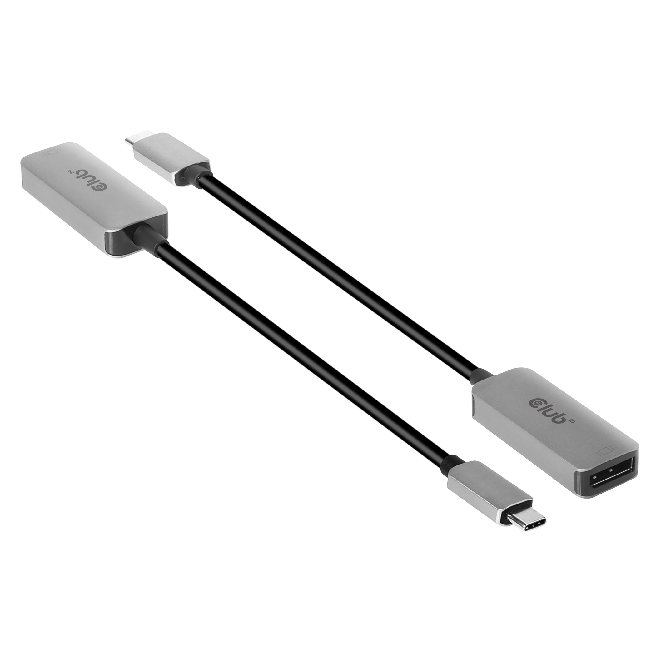 Club3D Adapter USB 3.2 Typ C > DP 1.4 8K60Hz HDR aktiv St/Bu retail