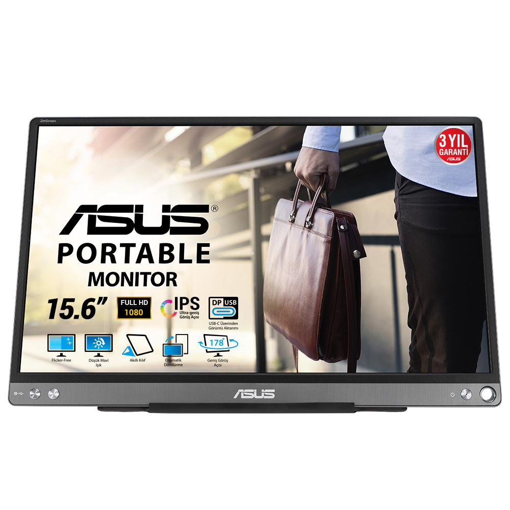 ASUS ZenScreen MB16ACE 39.6cm (16:9) FHD USB-C