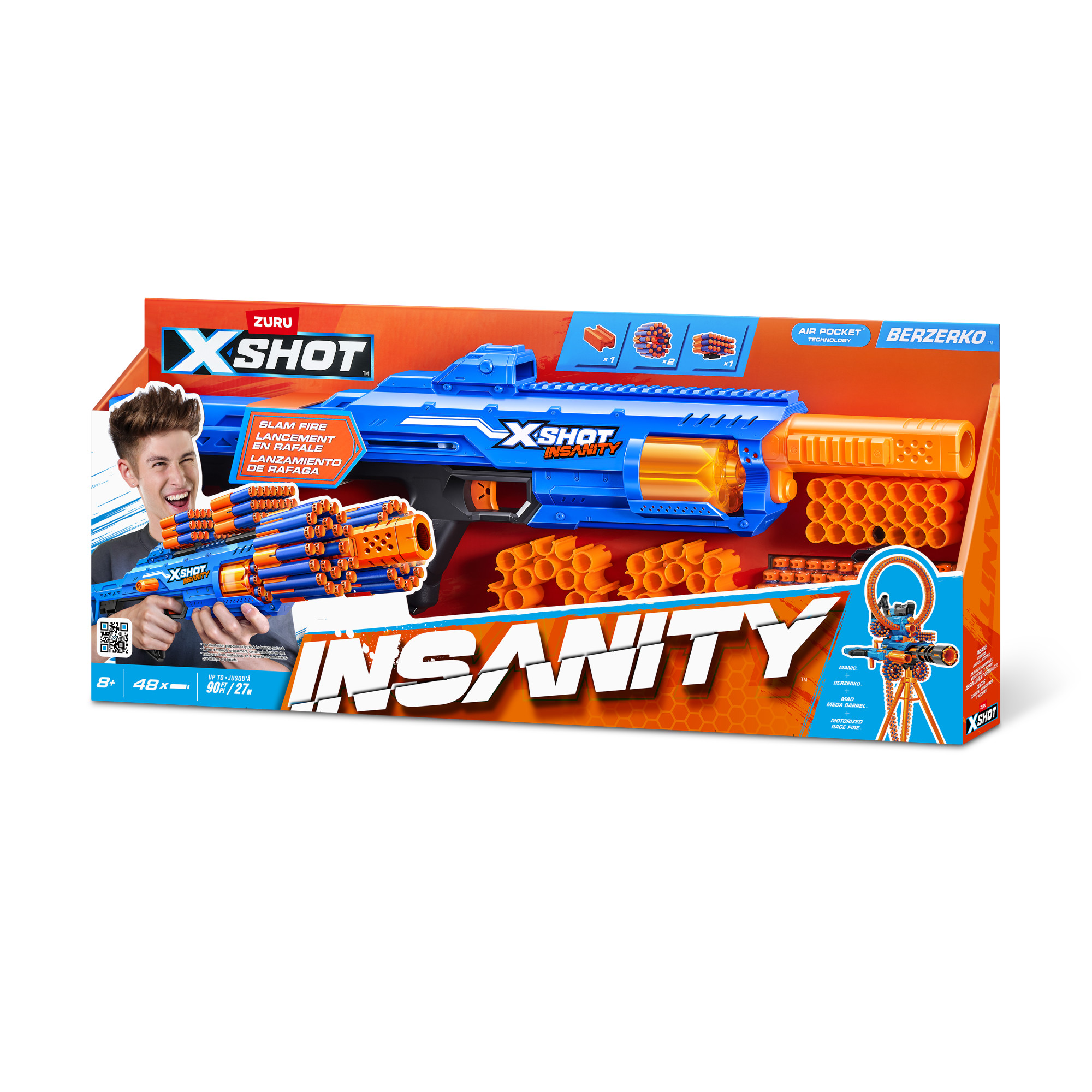 XSHOT Insanity - Berzerko, Dartblaster