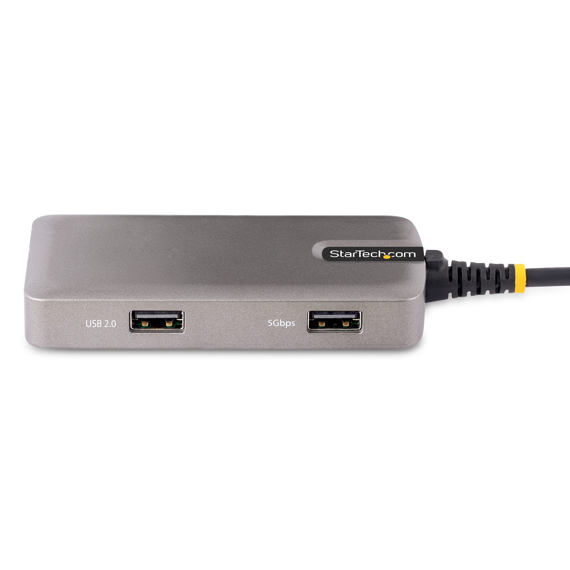 StarTech.com USB-C Multiport Adapter HDMI 3-Port USB Hub 100W Power Delivery Schwarz Silber