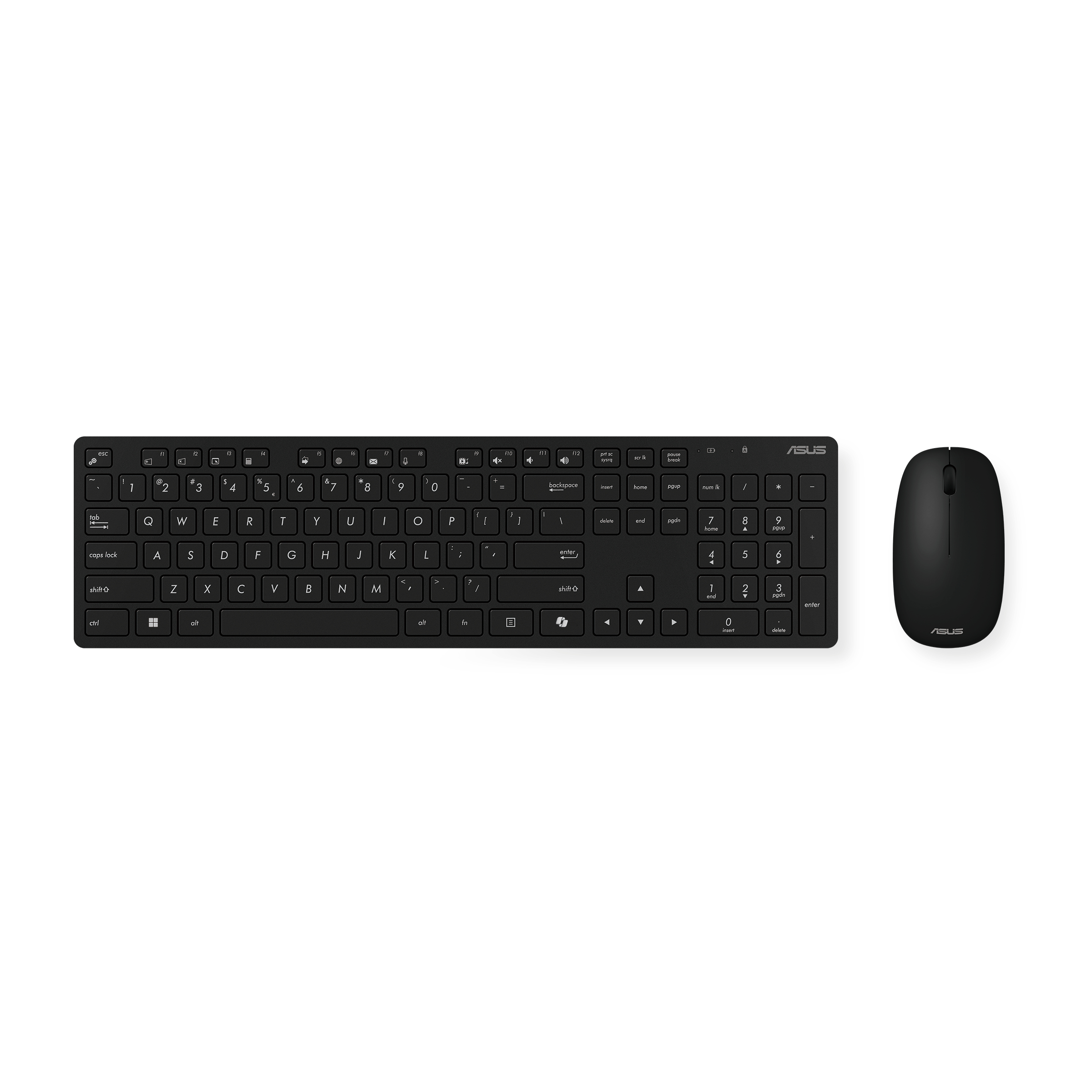 Asus W5000 Tastatur-Maus-Set wireless Schwarz