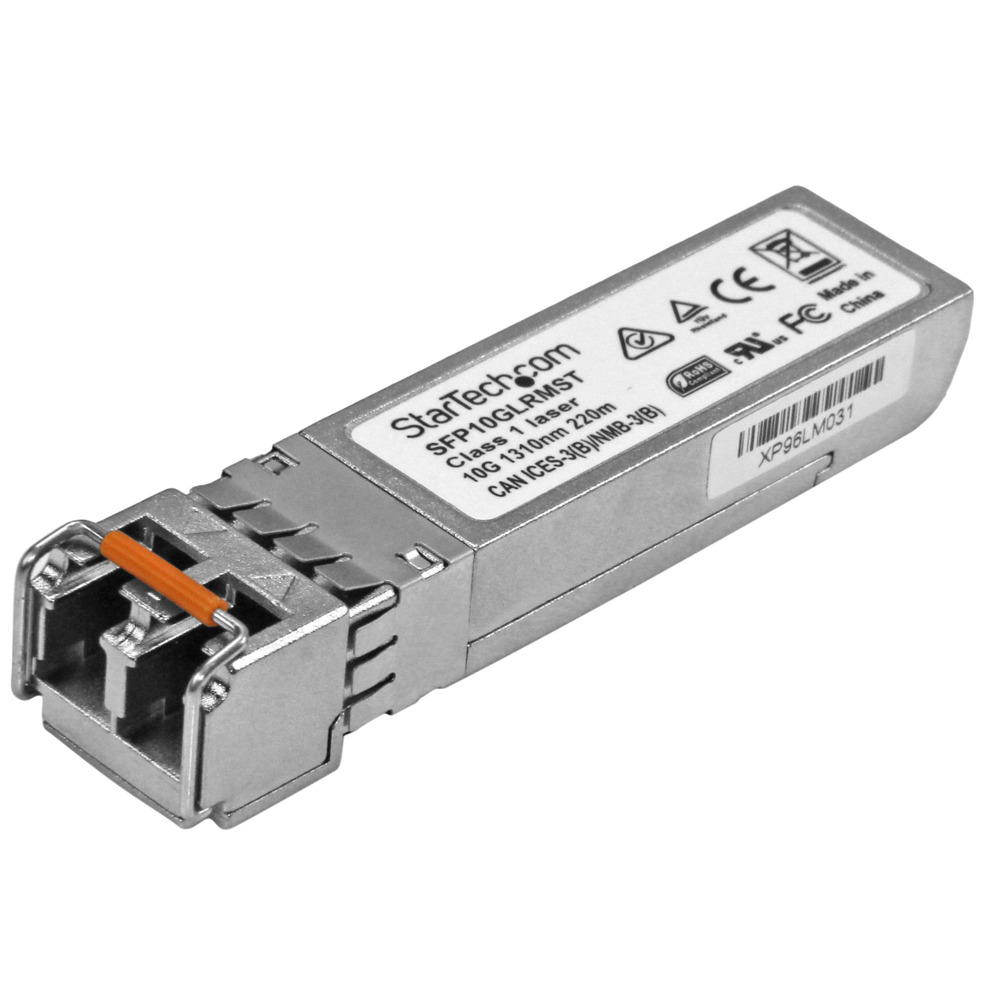 STARTECH.COM 10 Gigabit LWL SFP+ Transceiver Modul - Cisco SFP-10G-LRM kompatibel - MM LC - 220 Meter - 10GBase-LRM - DDM