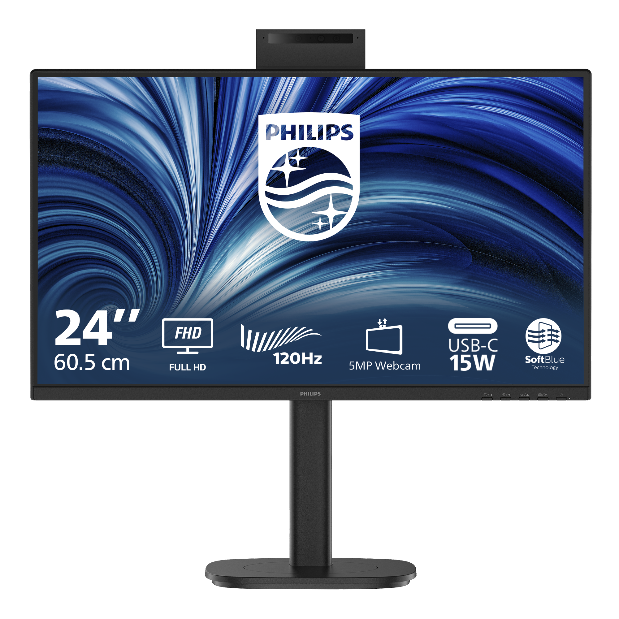 PHILIPS 24B2N3200JH - 24 ZOLL F WEBCAM LAUTSPRECHER (1920X1080 1