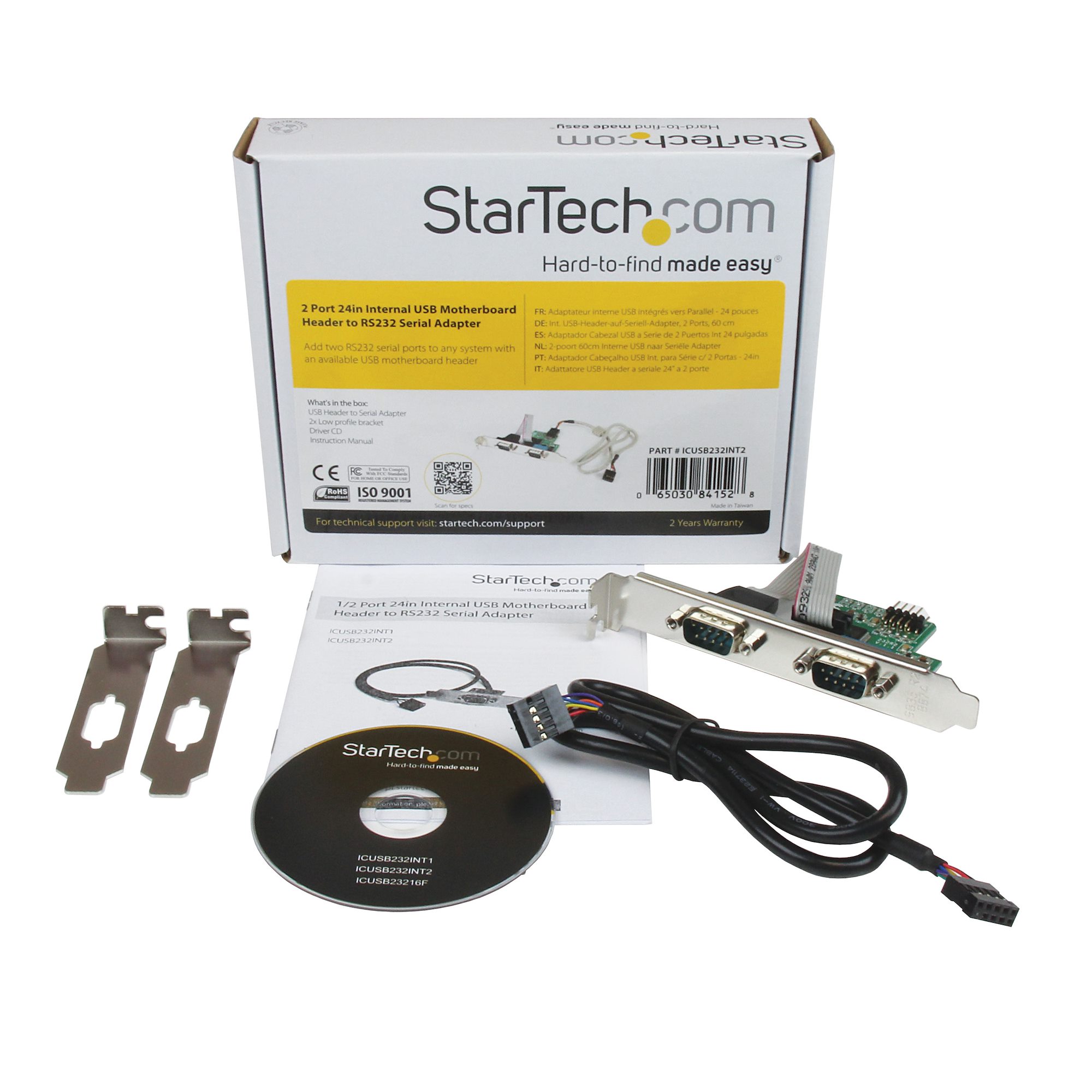 STARTECH.COM 4 Port industrieller USB auf RS232/422/485 Serieller Adapter - 15kv ESD Schutz - USB zu Seriell Adapter