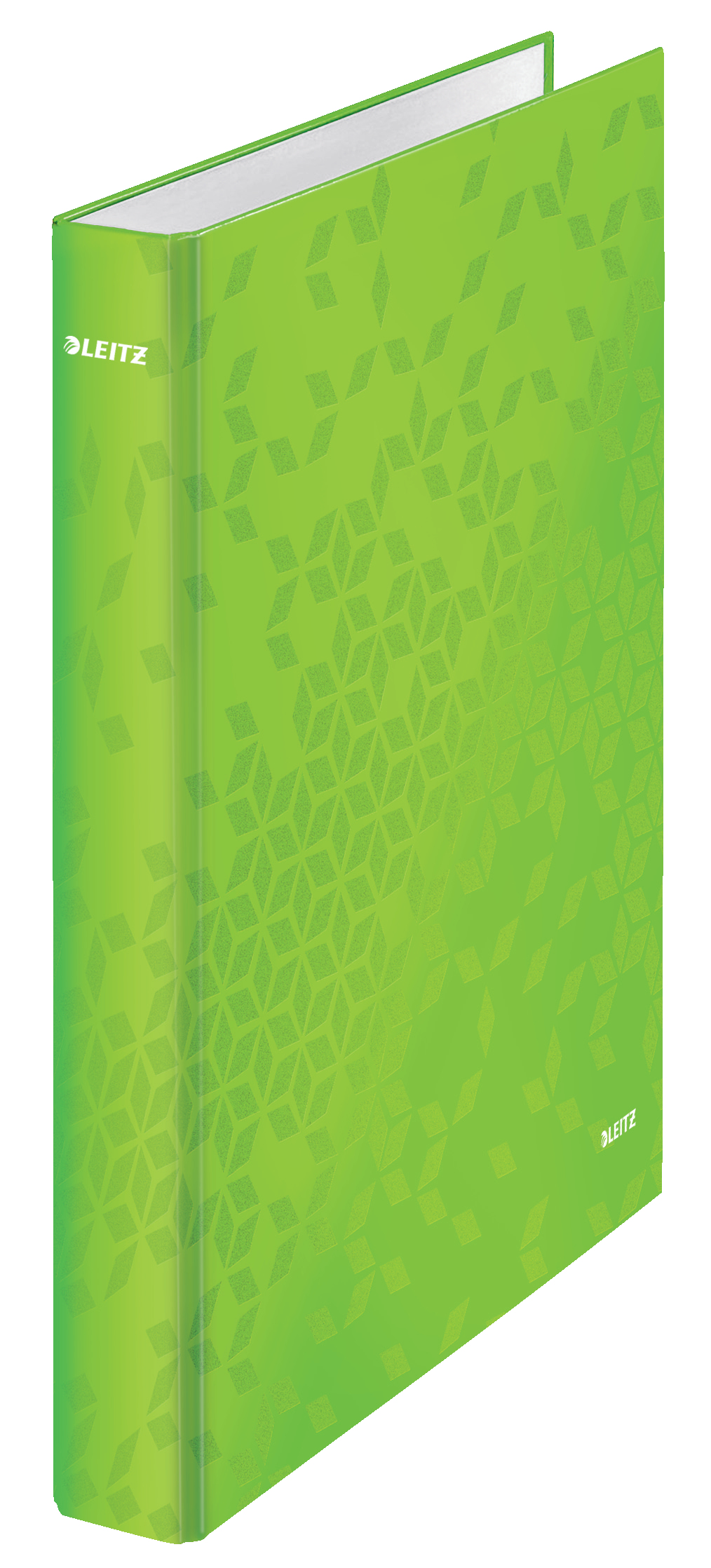 LEITZ WOW Ringbuch 2-Ringe grün 4,0 cm DIN A4, 1 St.