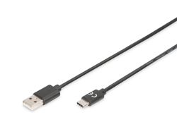 USB 2.0 Anschlusskabel USB-A > USB-C