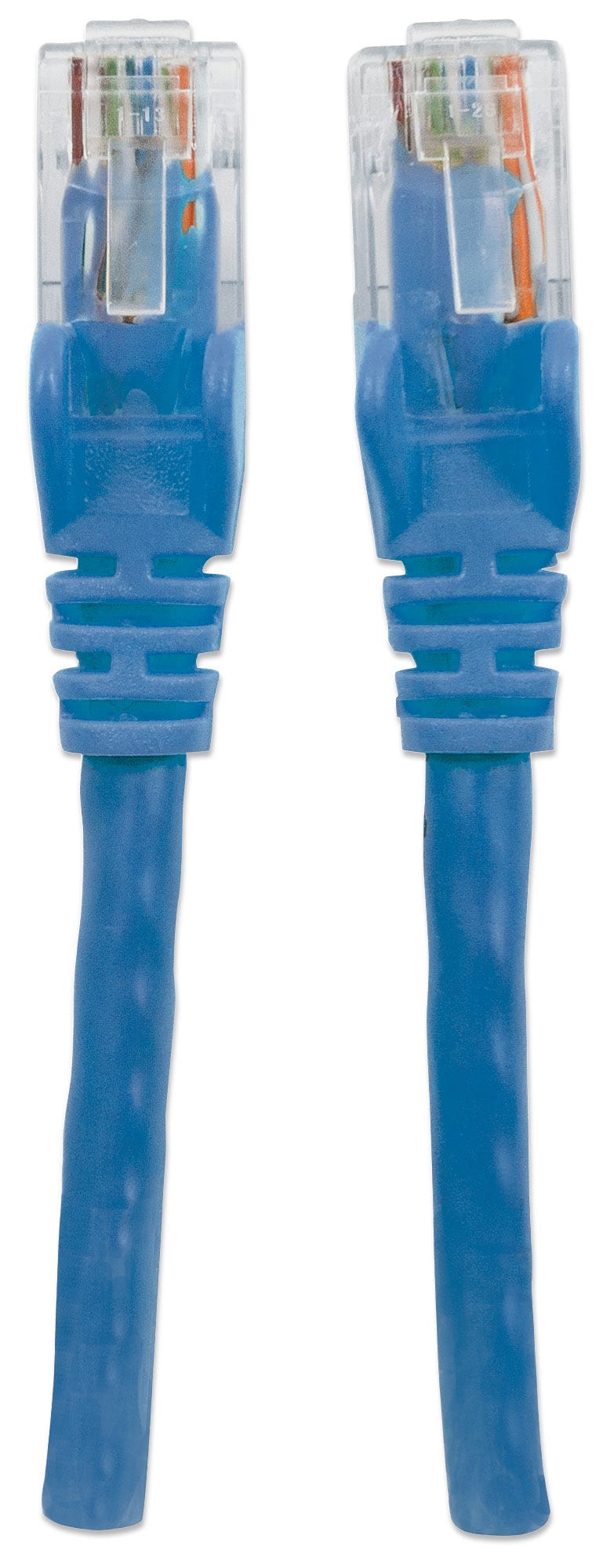 INTELLINET Patchkabel Cat6A CU S/FTP LSZH 7.50m blau