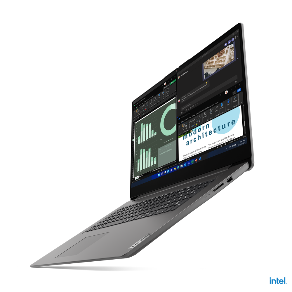 Lenovo V17 G4 IRU 83A2001NGE Notebook 43,9 cm (17,3 Zoll), 8 GB RAM, 512 GB SSD, Intel® U300