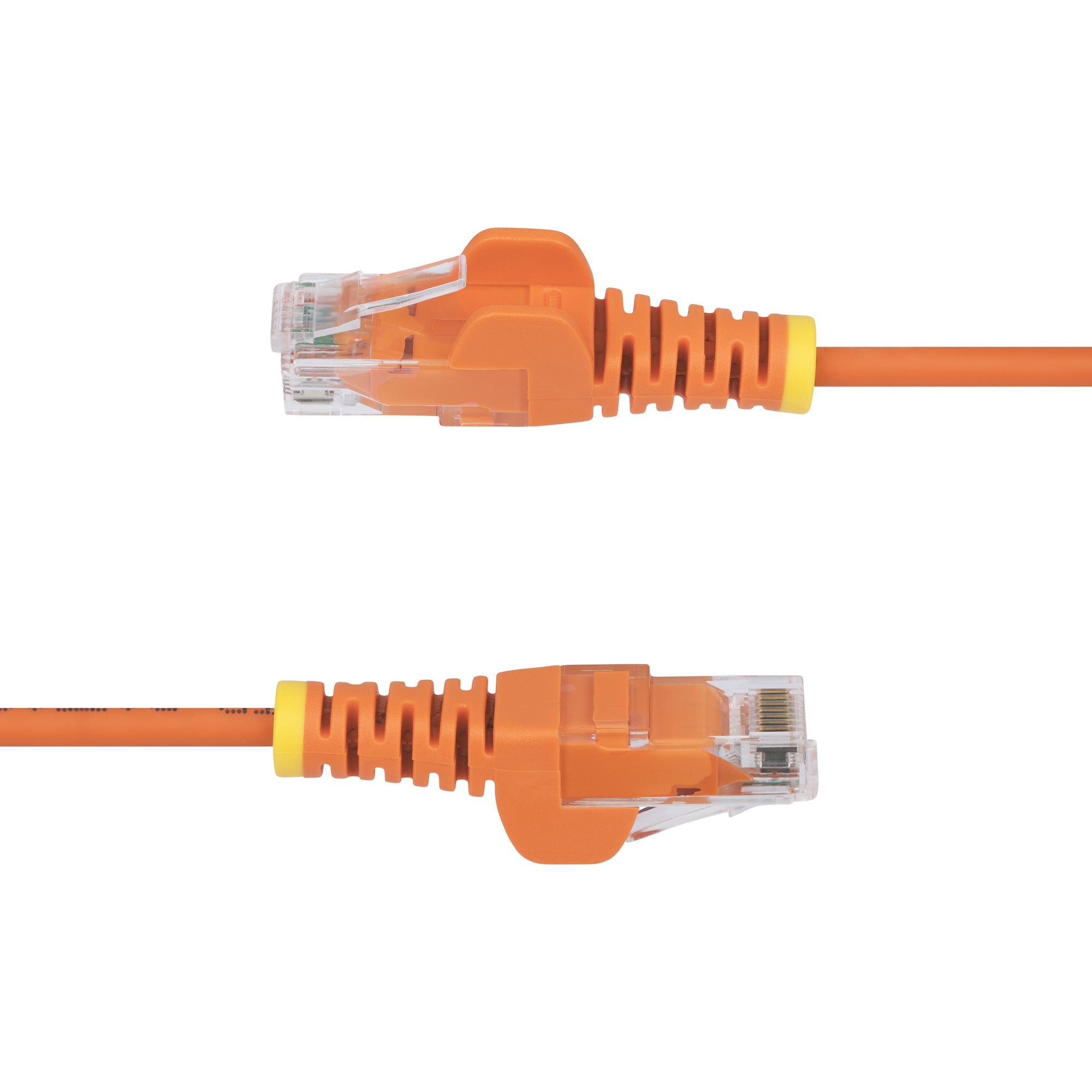 2.5M ORANGE SLIM CAT6 CABLE .