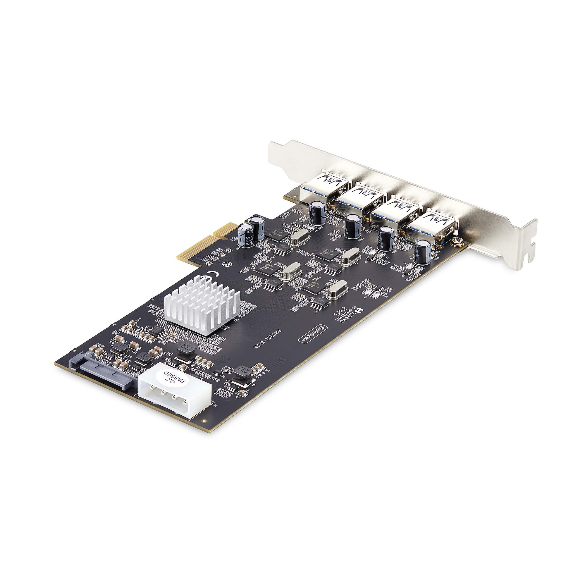 4-PORT USB-A PCIE CARD 5GBPS .