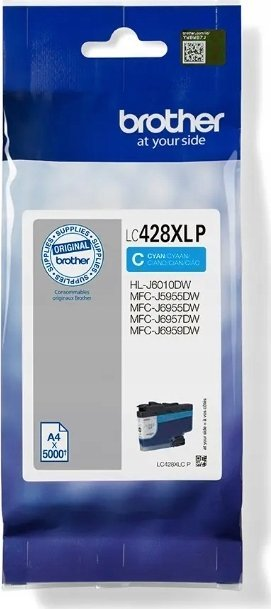 LC-428XLCP INKJ. CYAN 5000P. F. MFCJ5955/6955/57DW/HLJ6010DW