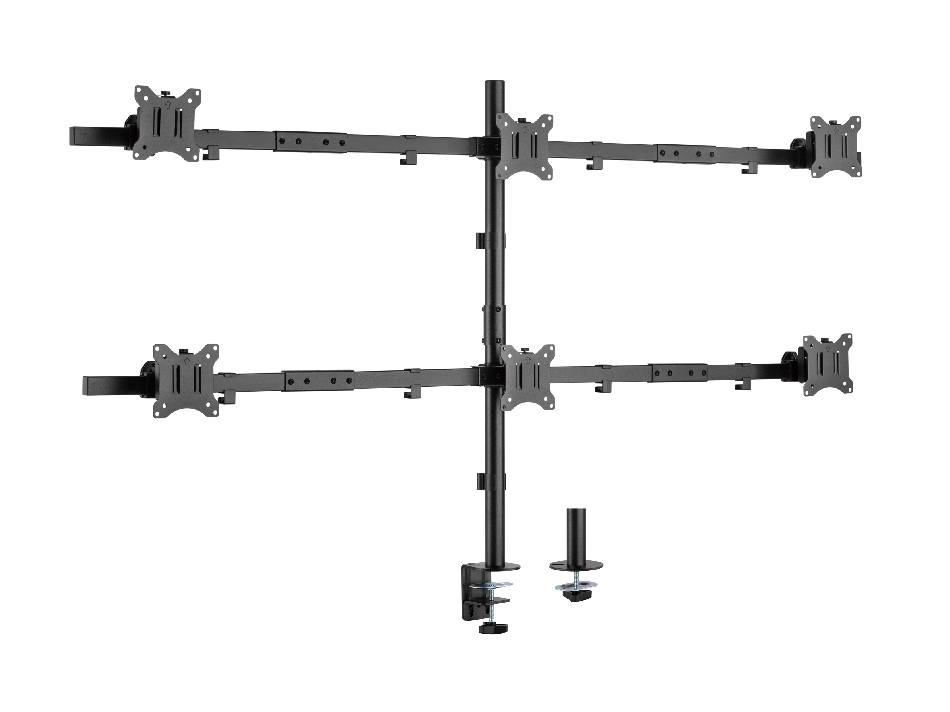 Equip Tischhalterung 17-32/6TFT 360° H.verst. 7Kg schwarz lite Retail