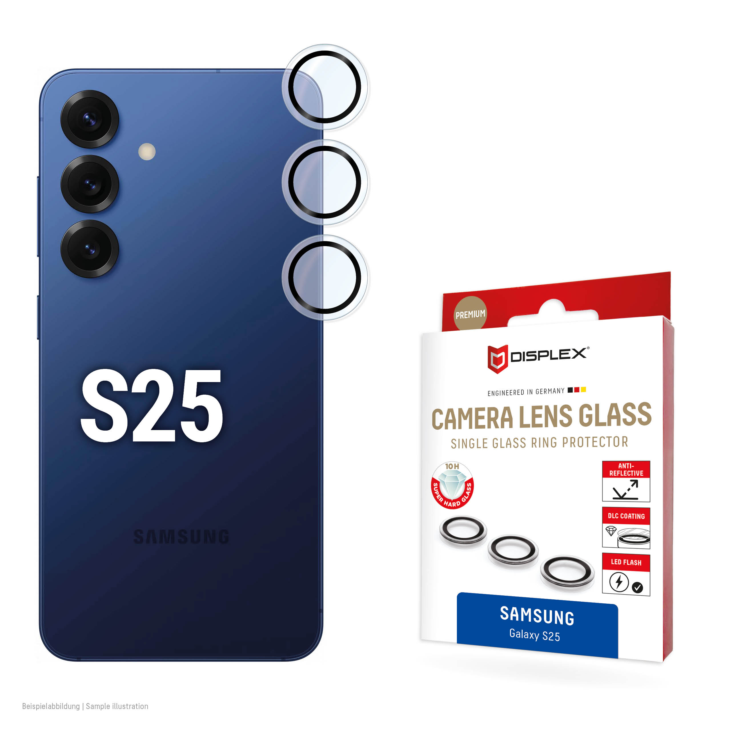 DISPLEX CAMGLASS SINGLE LENS SAMSUNG GALAXY S25