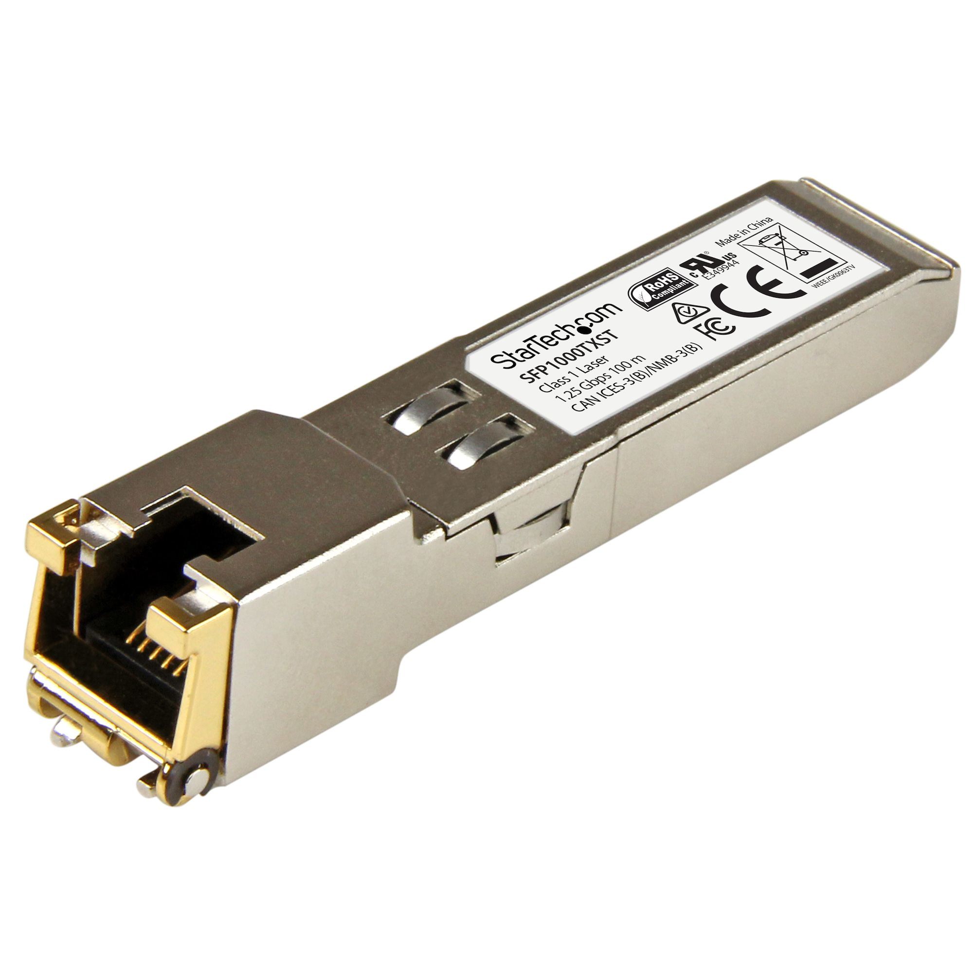1000BASE-TX SFP -RJ45 COPPER IN