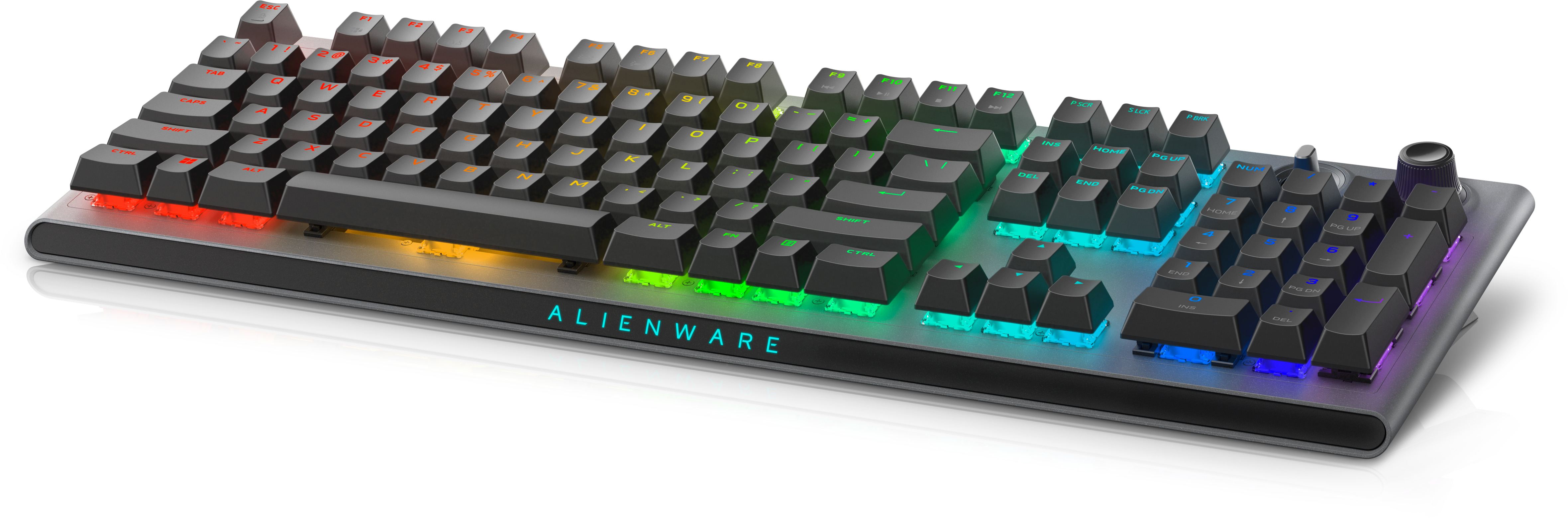 DELL Alienware Tri-Mode Wireless Gaming Keyboard - AW920K Dark Side of the Moon US QWERTY