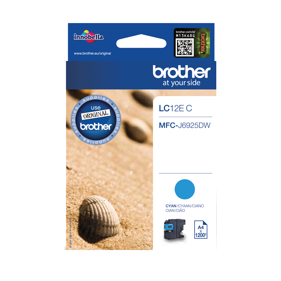 brother LC-12EC cyan Druckerpatrone