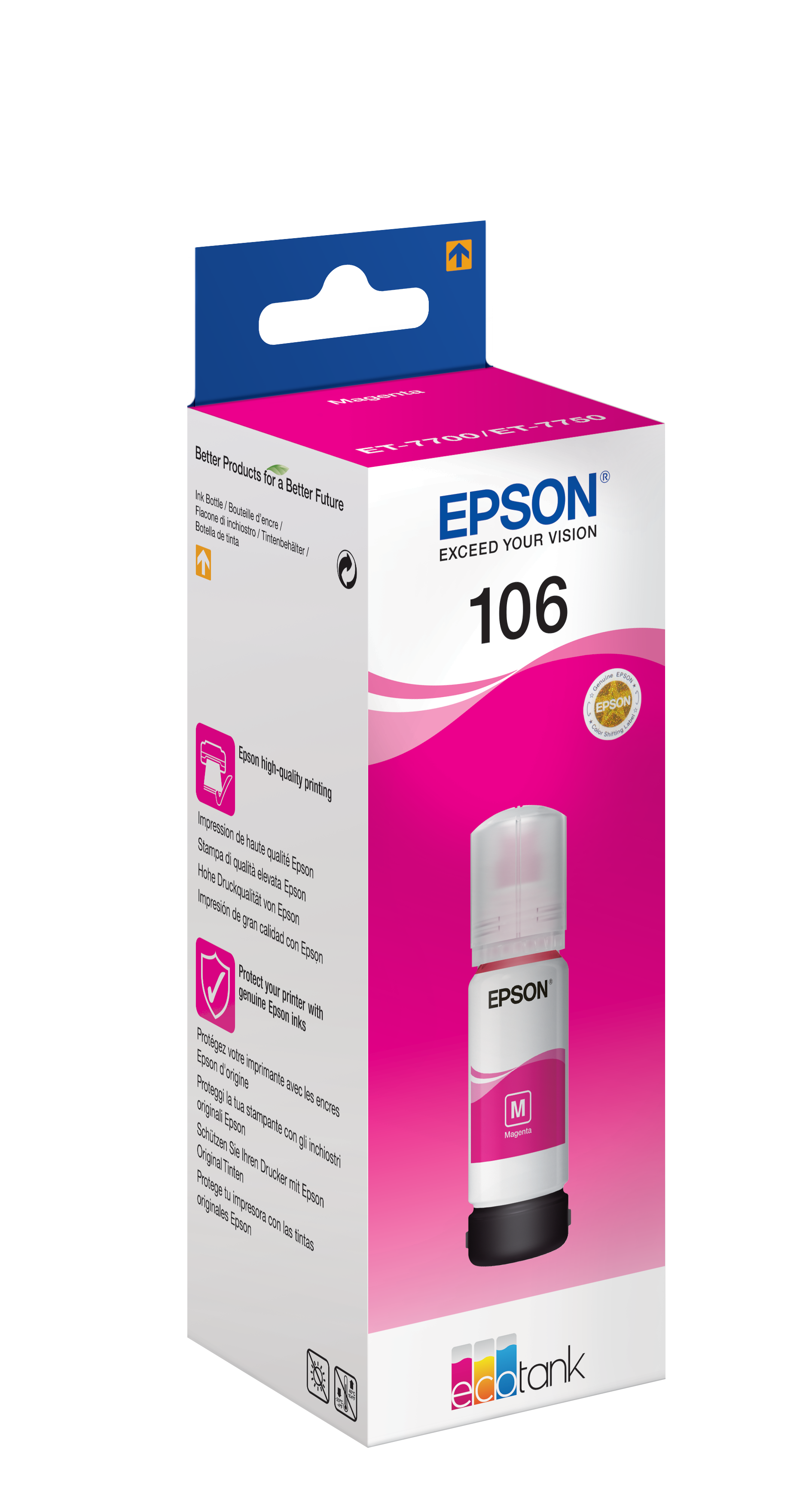 EPSON 106/T00R34 magenta Tintenflasche