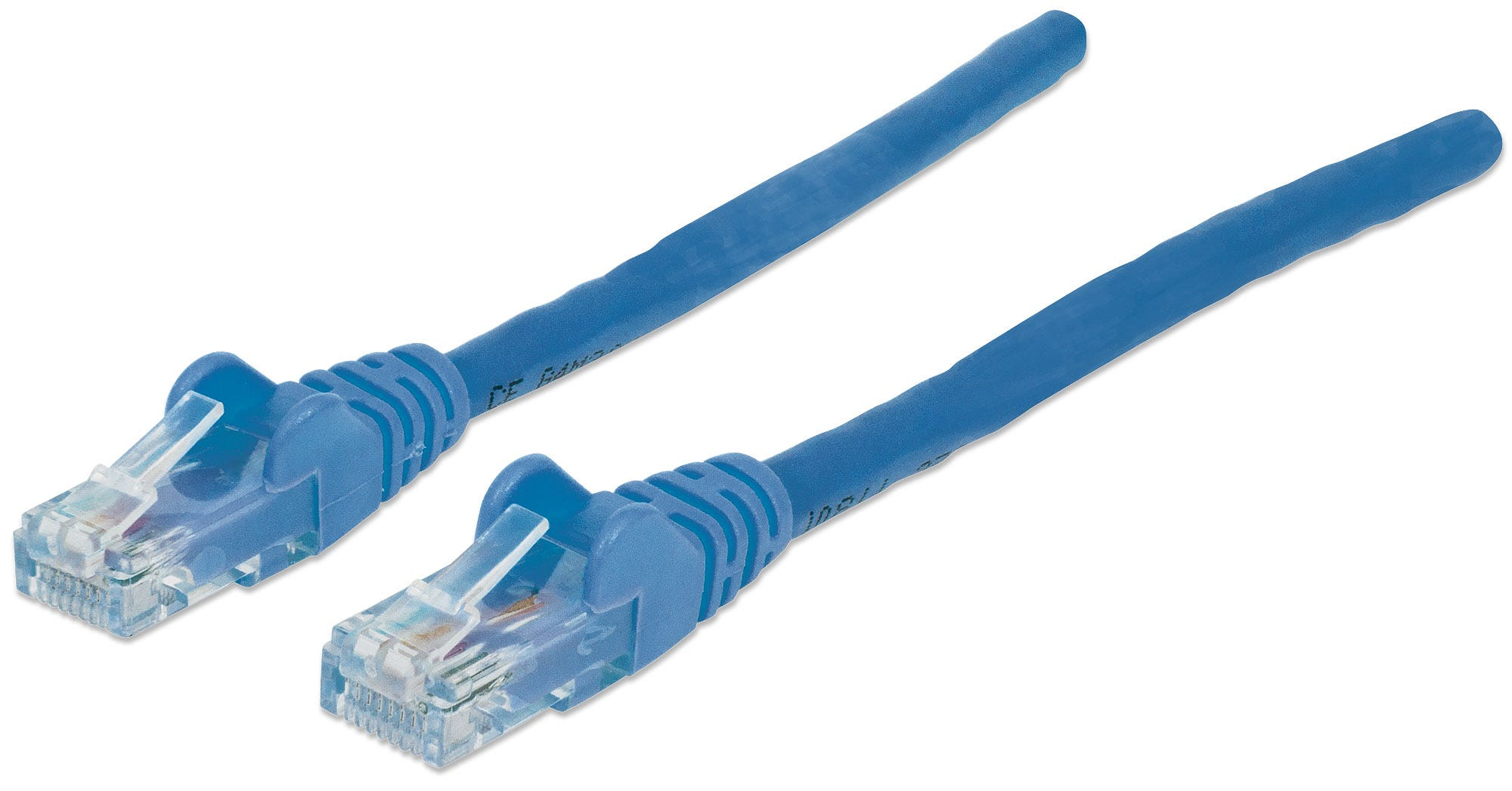 INTELLINET Patchkabel Cat6A CU S/FTP LSZH 7.50m blau