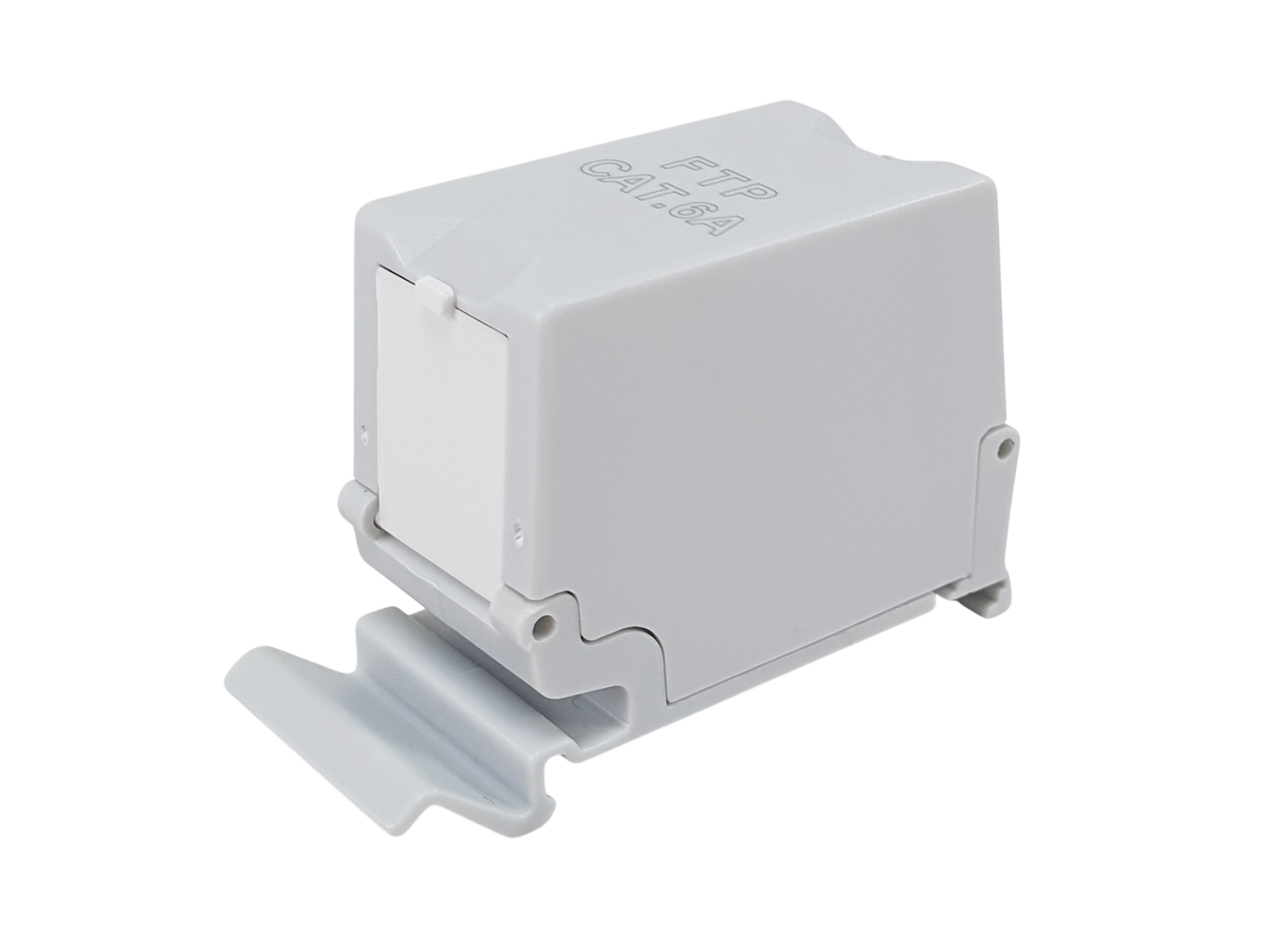Equip Keystone-Koppler geschirmt Cat6A 1xRJ45 DIN gr