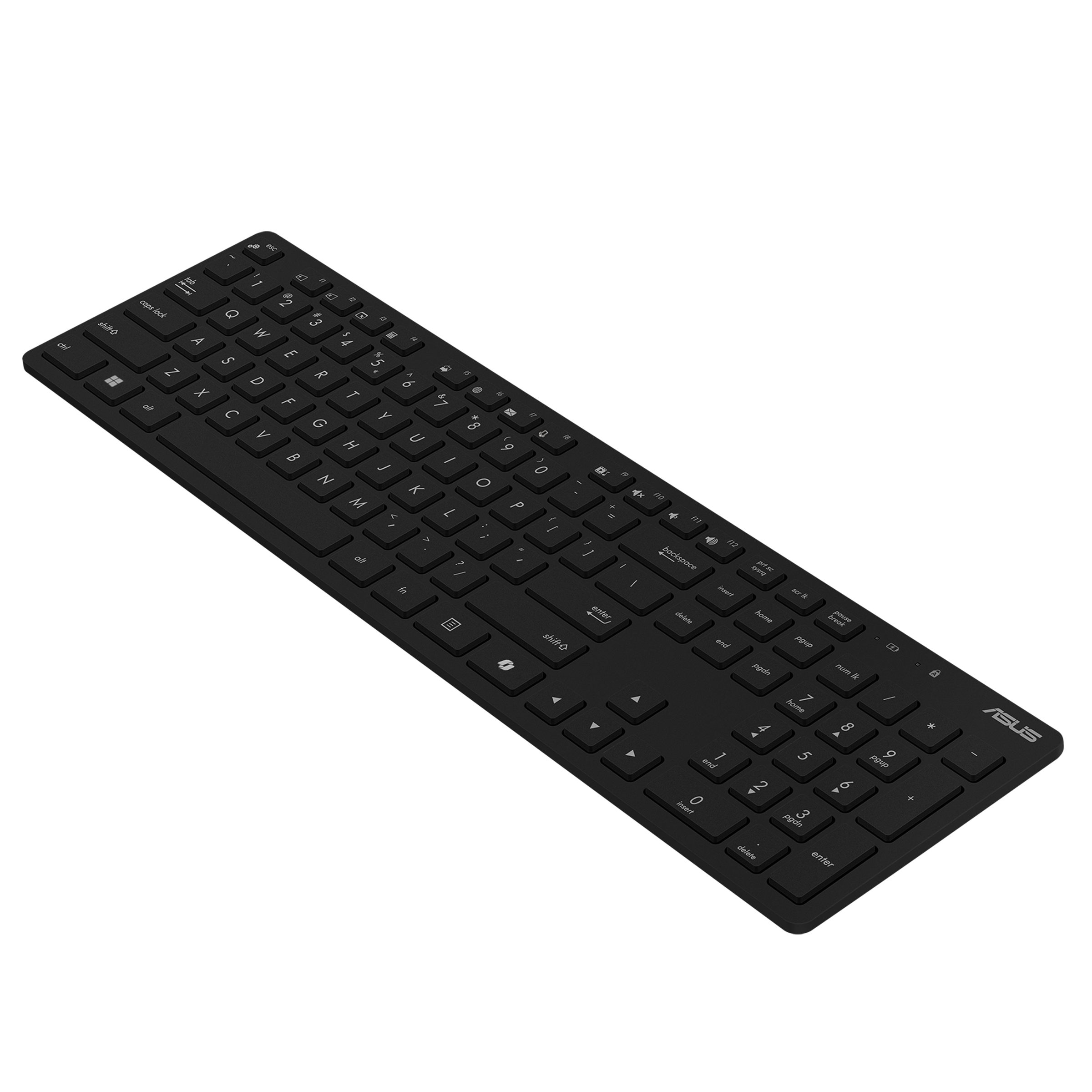 Asus W5000 Tastatur-Maus-Set wireless Schwarz
