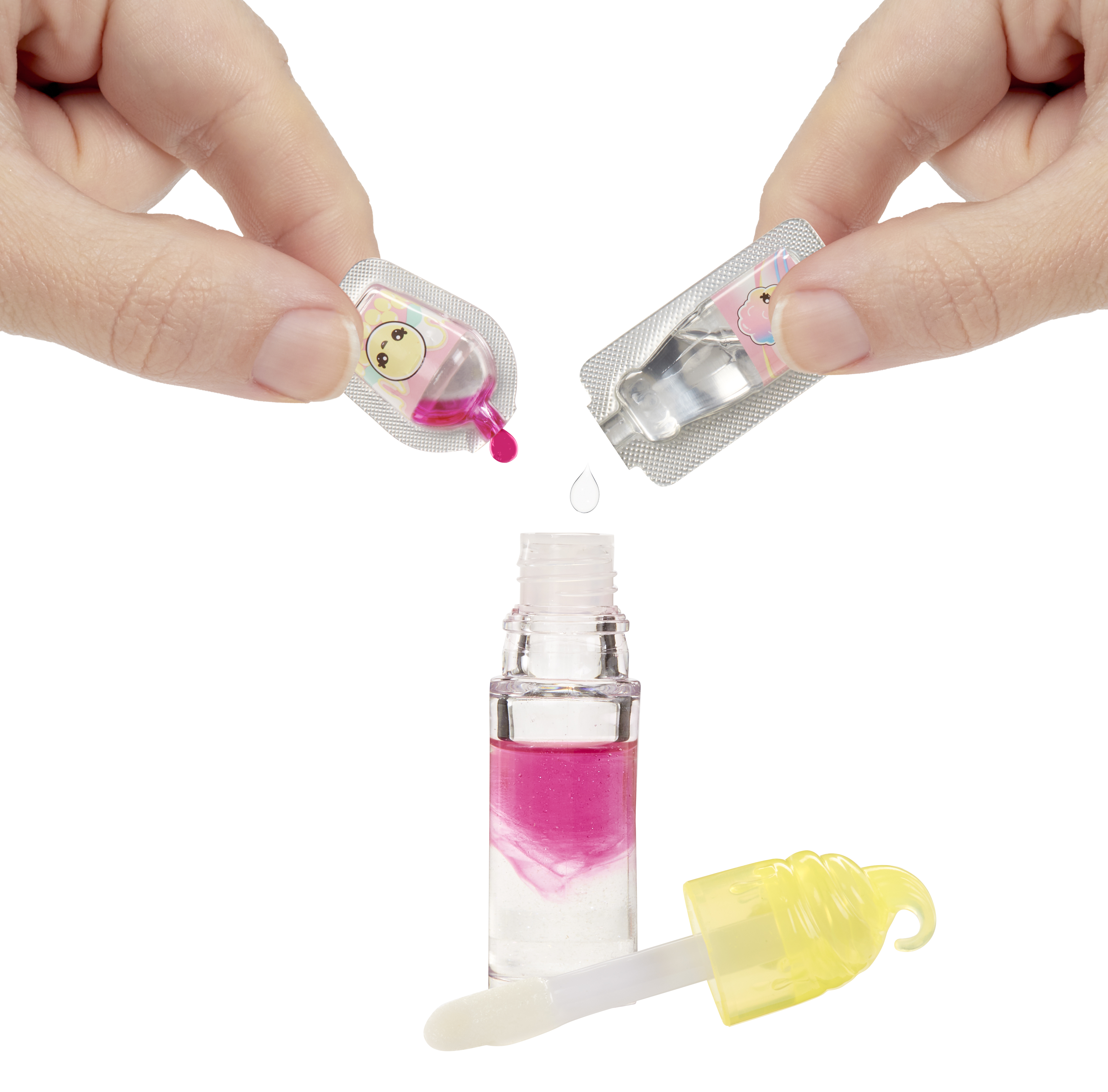 Yummiland Lip Gloss Doll Serie 2 - Nia Candy Fluff, Puppe