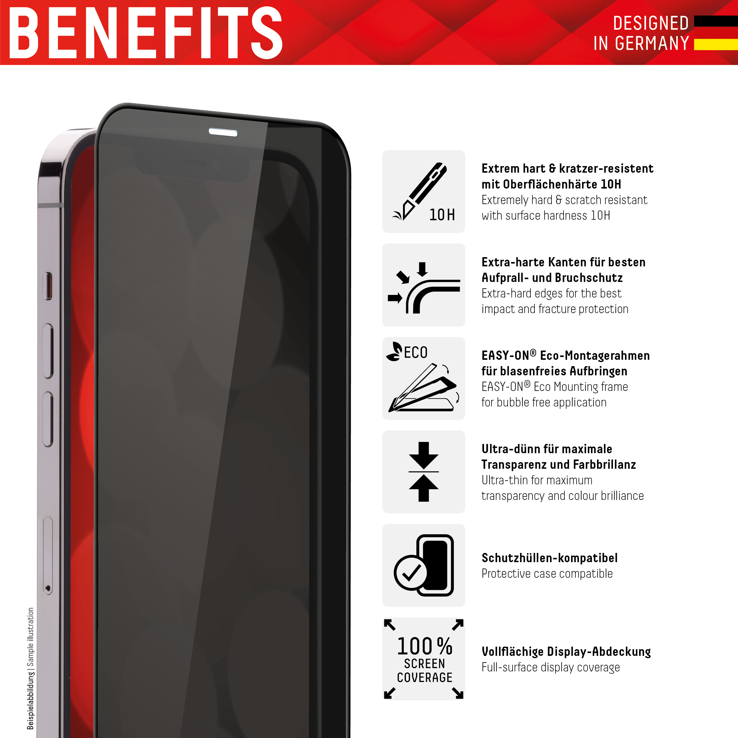 DISPLEX PRIVACY GLASS FC IPHONE 14 PRO