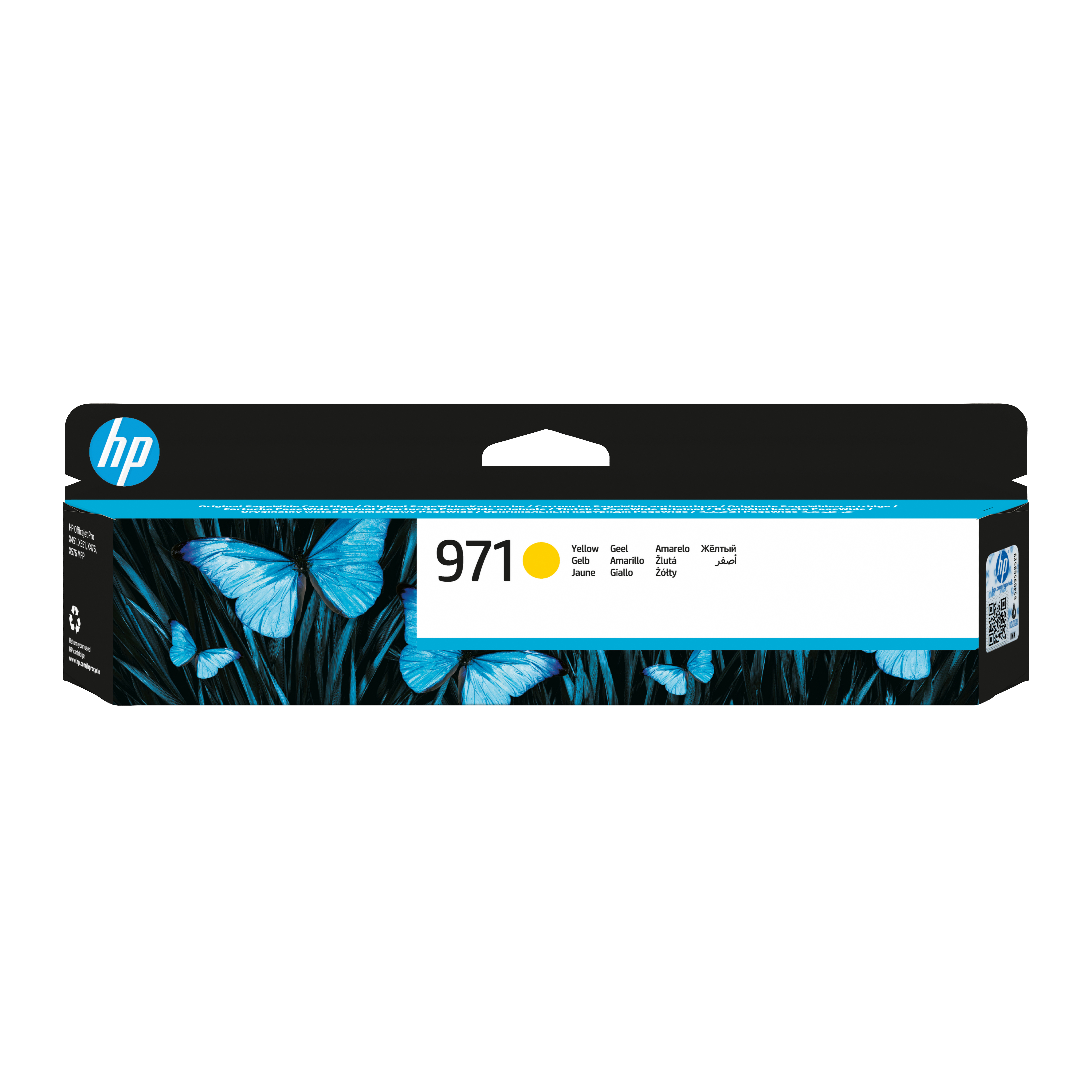 HP 971 Gelb Tintenpatrone