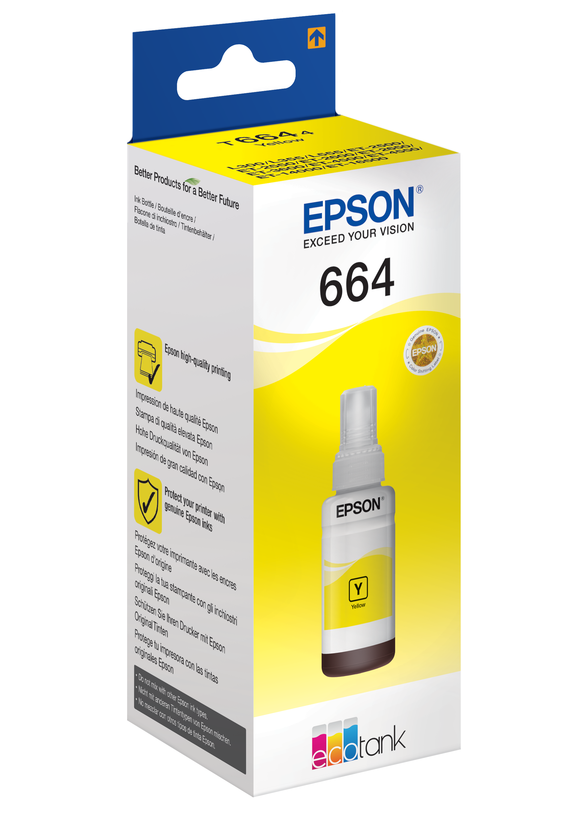 EPSON T6644 gelb Tintenflasche