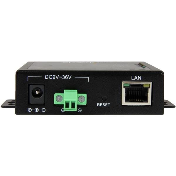 2 PORT SERIAL DEVICE SERVER - MOUNTABLE AND METAL SERIAL-TO-IP