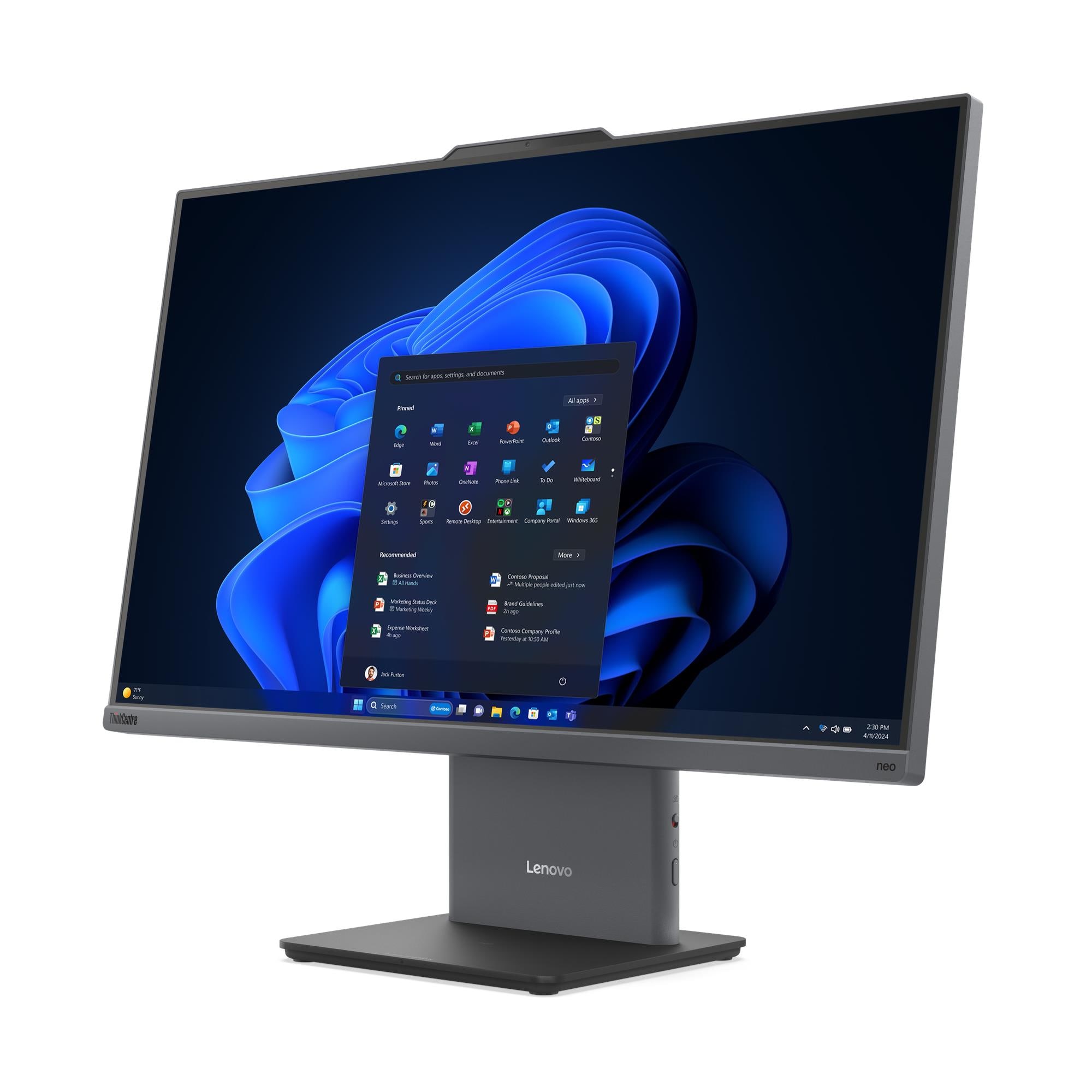 LENOVO ThinkCentre neo50a G6 Intel Core Ultra 7 256V 68,58cm 27Zoll FHD 16GB 512GB SSD W11P TopSeller