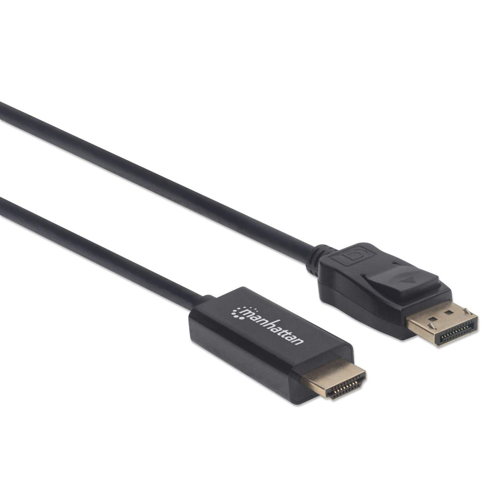 MANHATTAN 1080p DisplayPort auf HDMI-Kabel schwarz 1m
