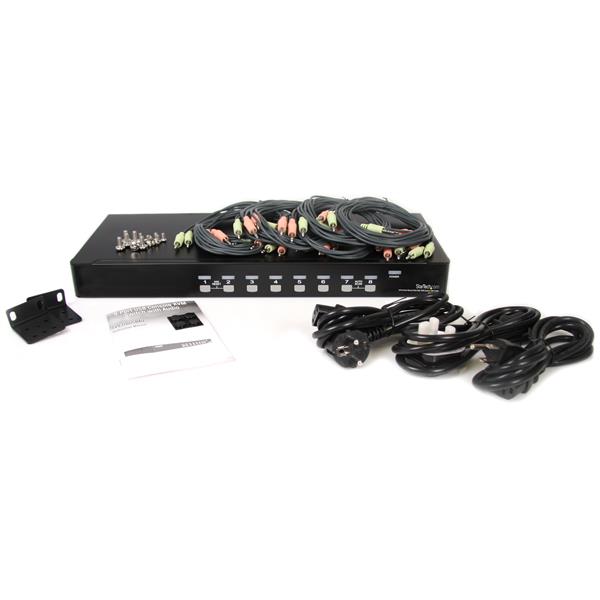 8 PORT USB VGA KVM SWITCH IN