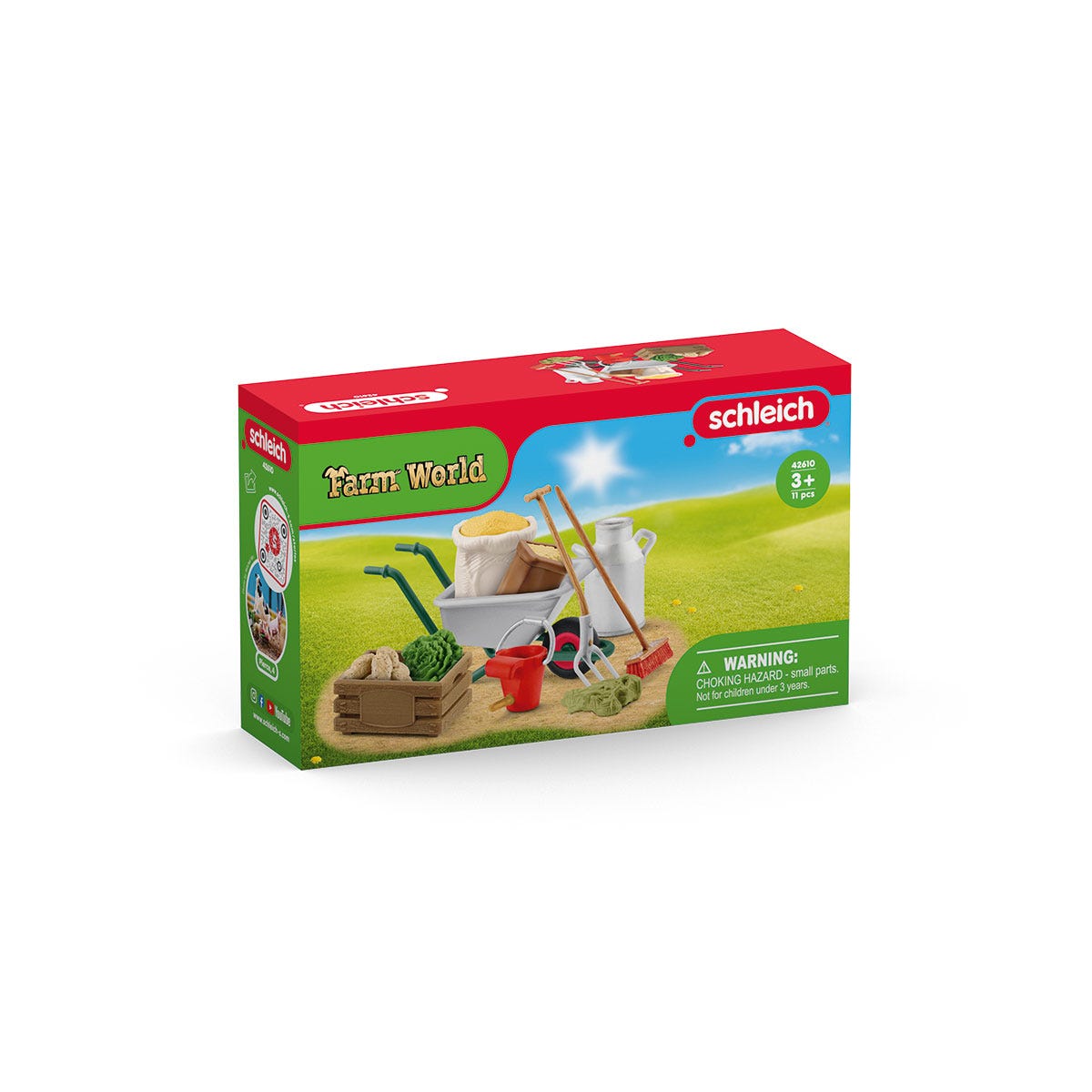 Farm World Stallpflege Zubehör, Spielfigur
