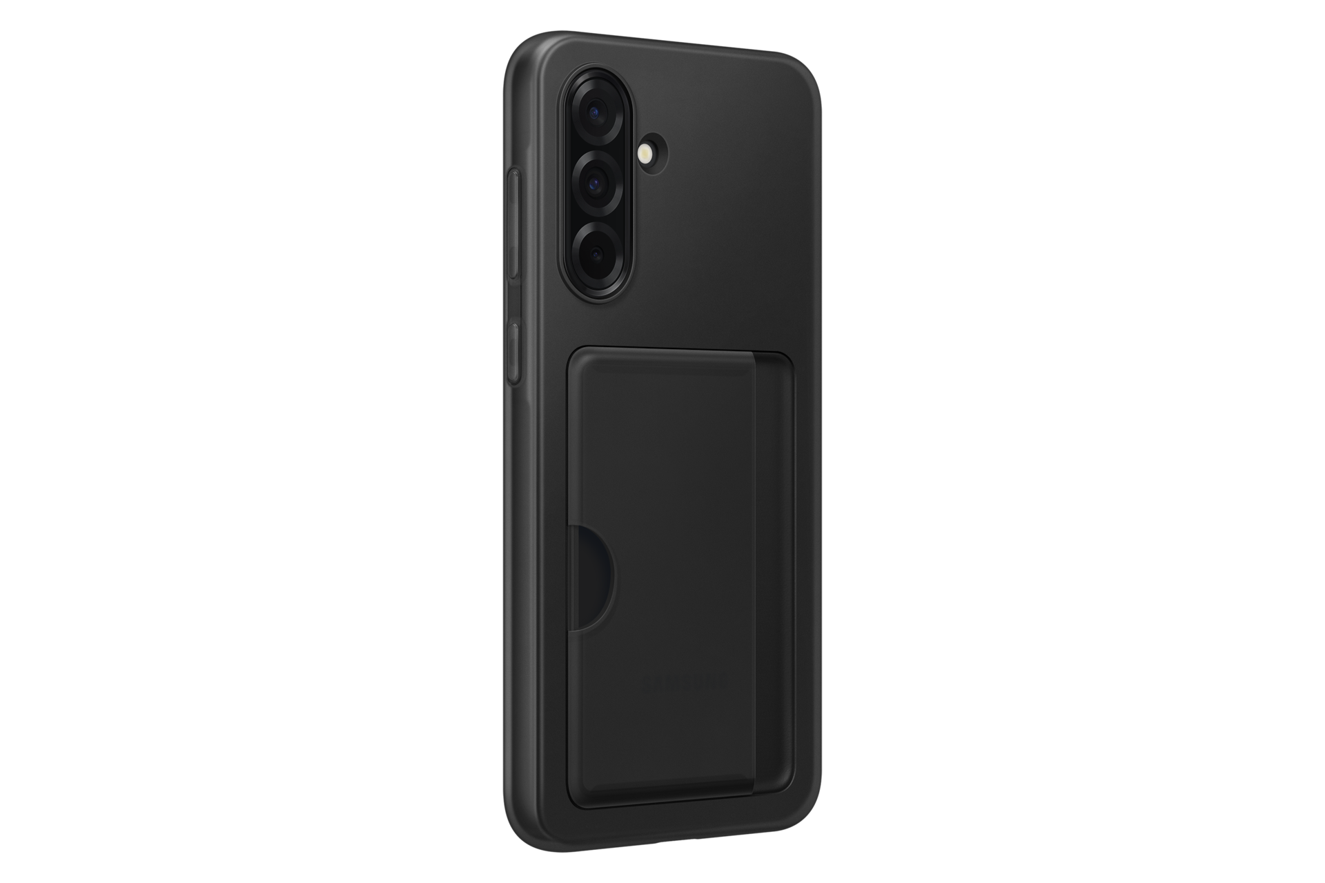 Samsung Smartphone Card Slot Case Black for Galaxy A36