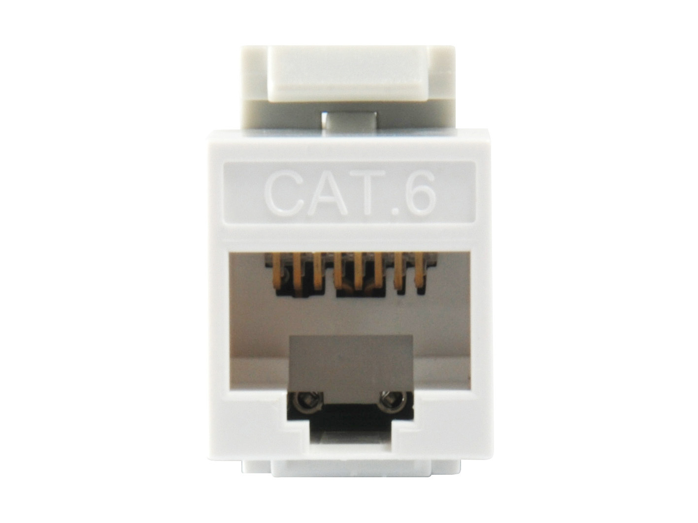 Equip Keystone Jack ungeschirmt Cat6 LSA schlank 8Stk ws