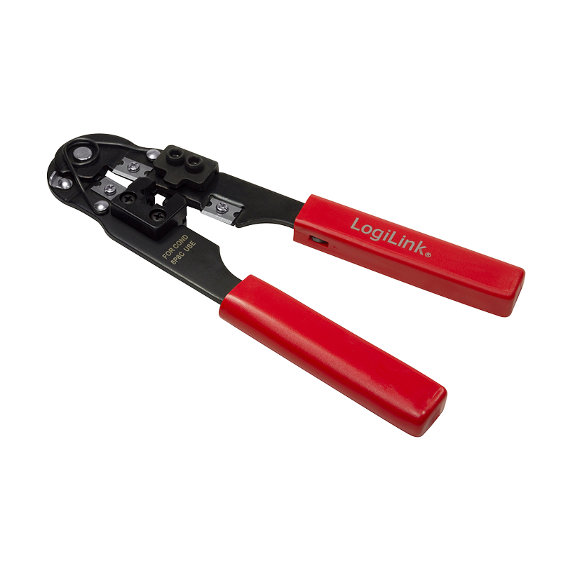 Logilink Werkzeug Crimpzange RJ45 8P8C Abisolierer