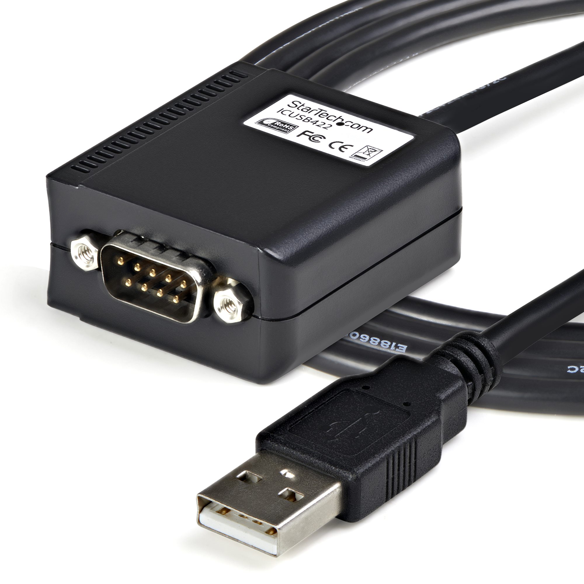 STARTECH.COM USB 2.0 auf Seriell Adapter Kabel (COM) - USB zu RS422 / 485 Schnittstellen Konverter - Stecker / Stecker 1,80m