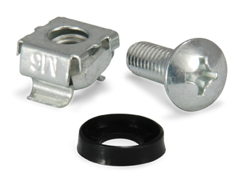 Equip M6 Käfigmuttern- & Schraubensatz 50Stk silber