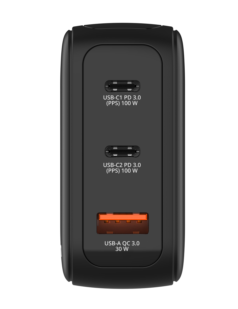 Mini-GaN-Ladegerät mit Display