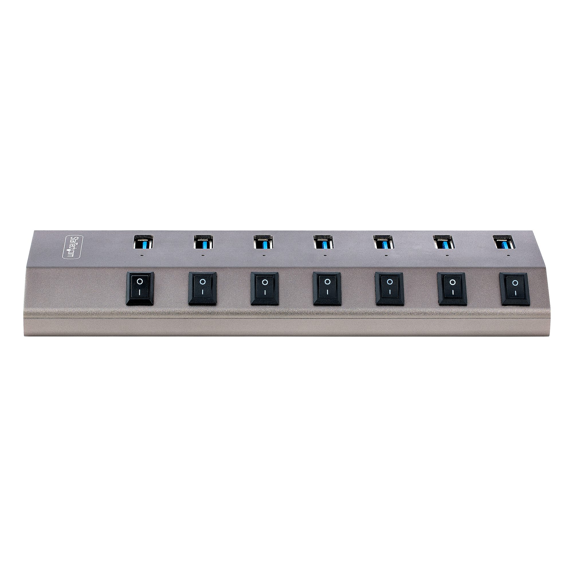 7-PT USB HUB W/ON/OFF SWITCHES WITH INDIVIDUAL ON/OFF SWITCHES