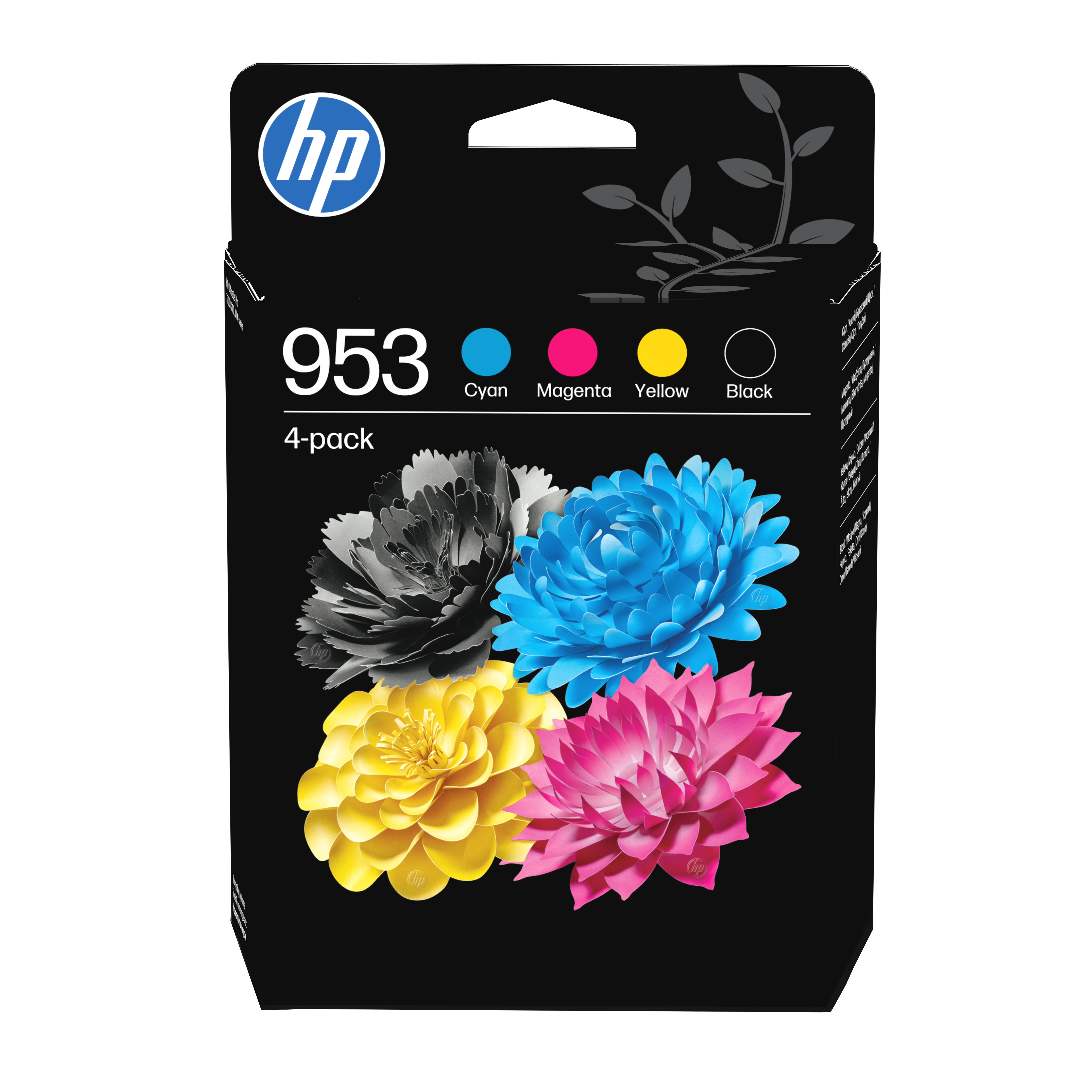 HP 953(6ZC69AE) schwarz, cyan, magenta, gelb Druckerpatronen, 4er-Set