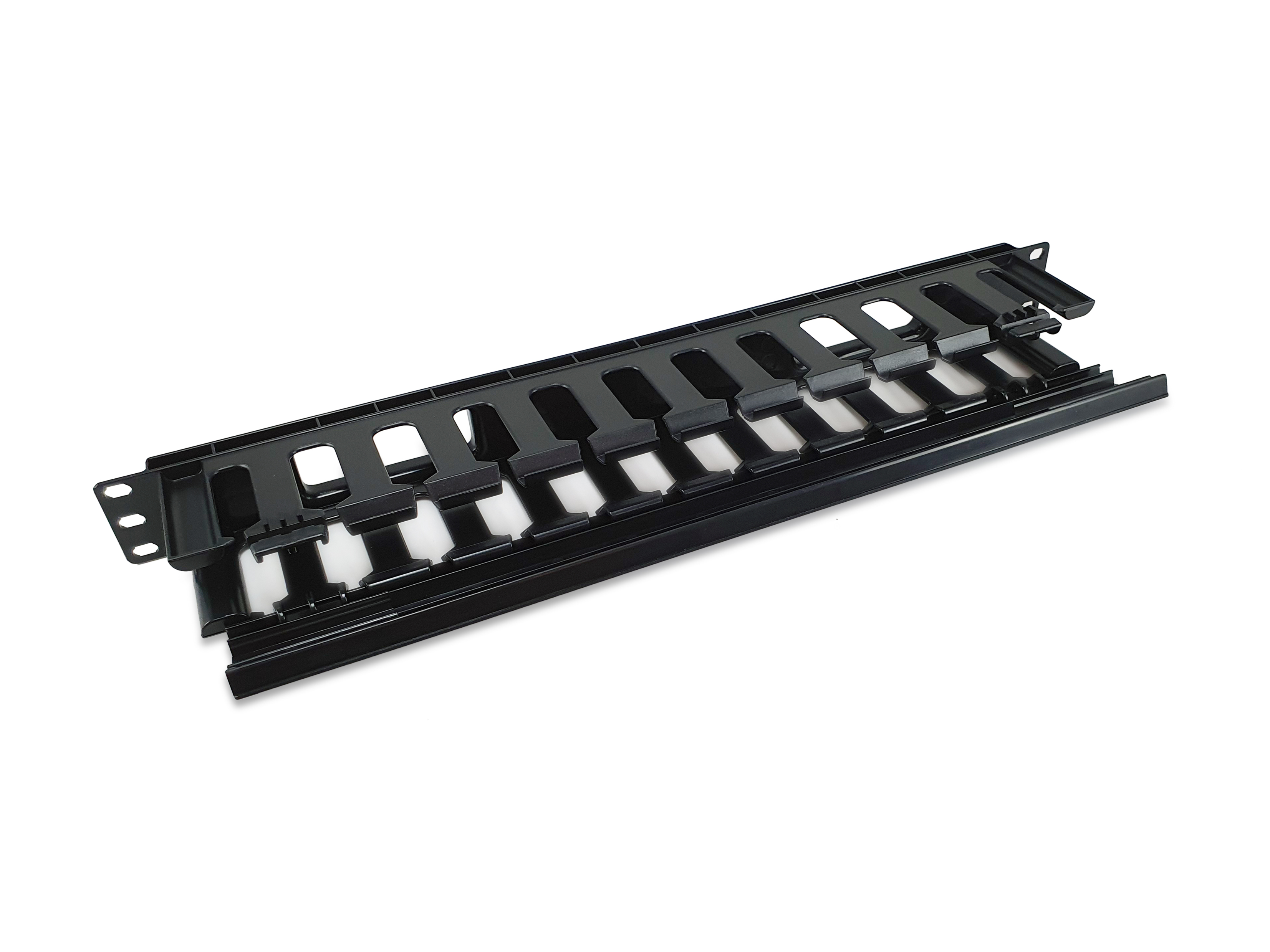 Equip 19 Kabelmanagement RW abnehm. Plastik 1U RAL9005