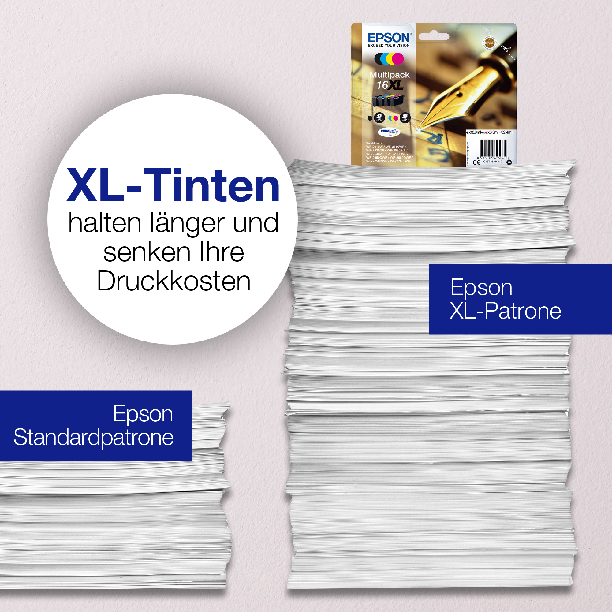 EPSON 16 / T1623 (Füller) magenta Druckerpatrone