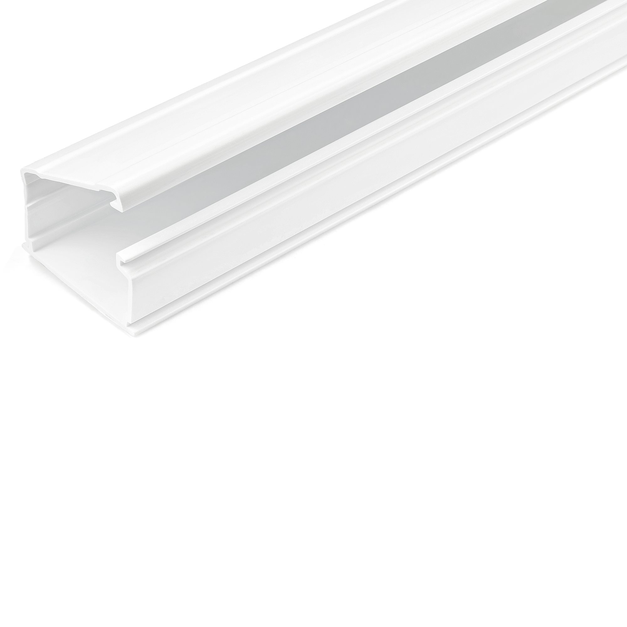 STARTECH.COM 1,8m Kabelkanal Selbstklebend 45x27mm PVC - Sockelleiste/Wandkabelkanal